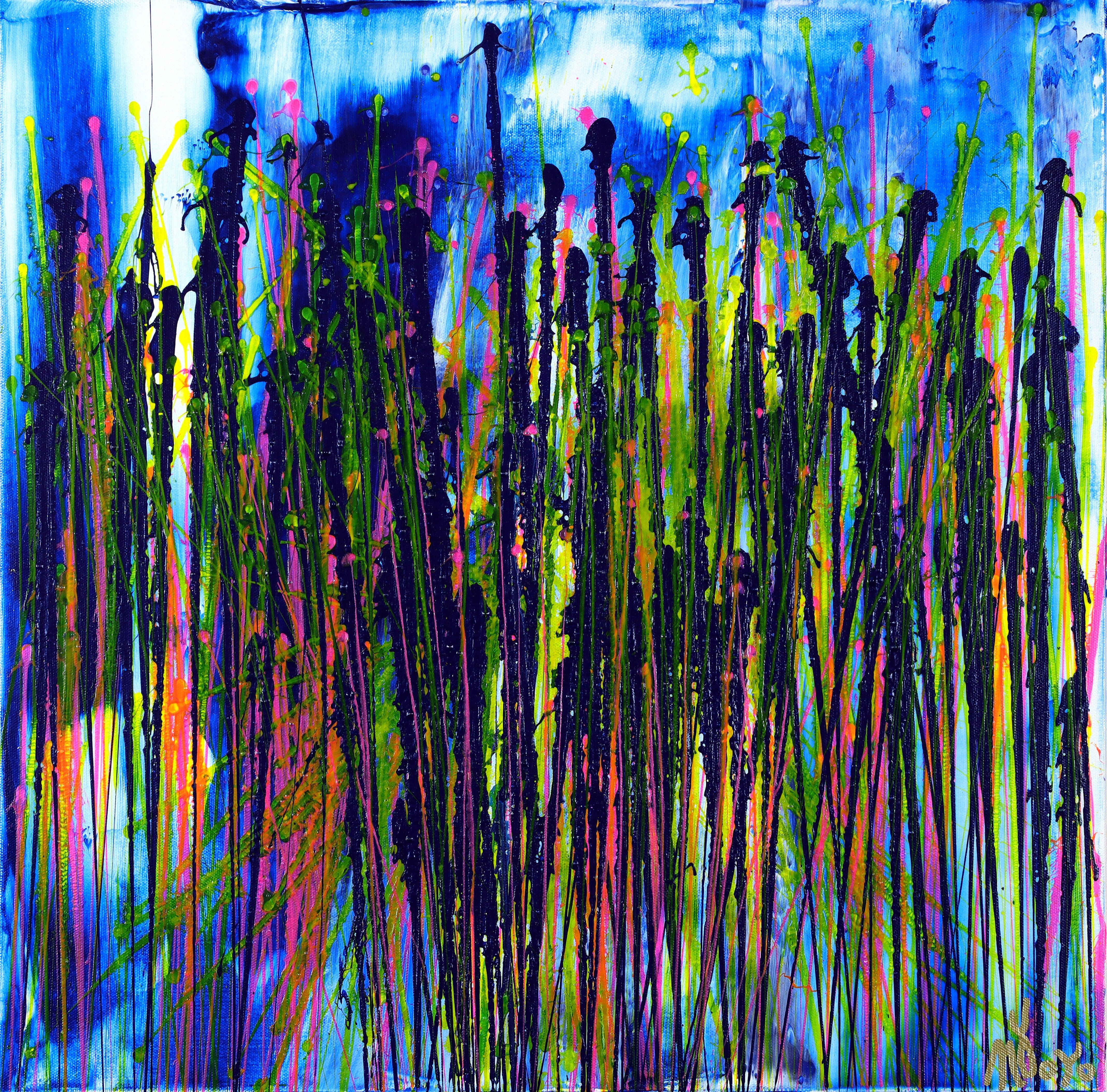 Nestor Toro, Drizzles Ave., Painting, Acrylic on Canvas Nestor Toro, Drizzles Ave., Painting, Acrylic on Canvas