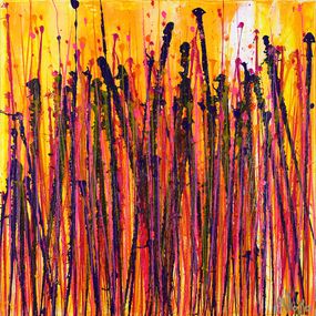 Gemälde, Ultra radiant fire spectra, Nestor Toro