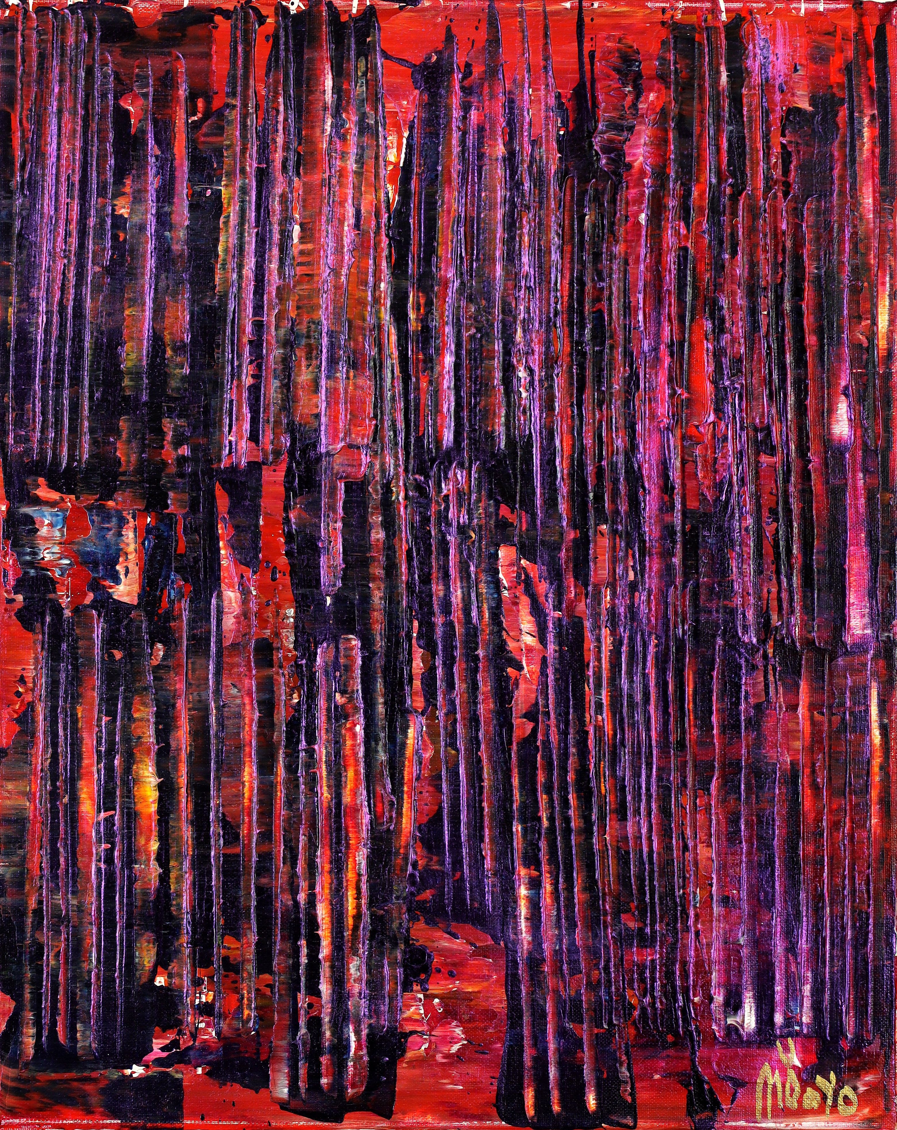 Nestor Toro, Iridescent night (Purple red) Nestor Toro, Iridescent night (Purple red)