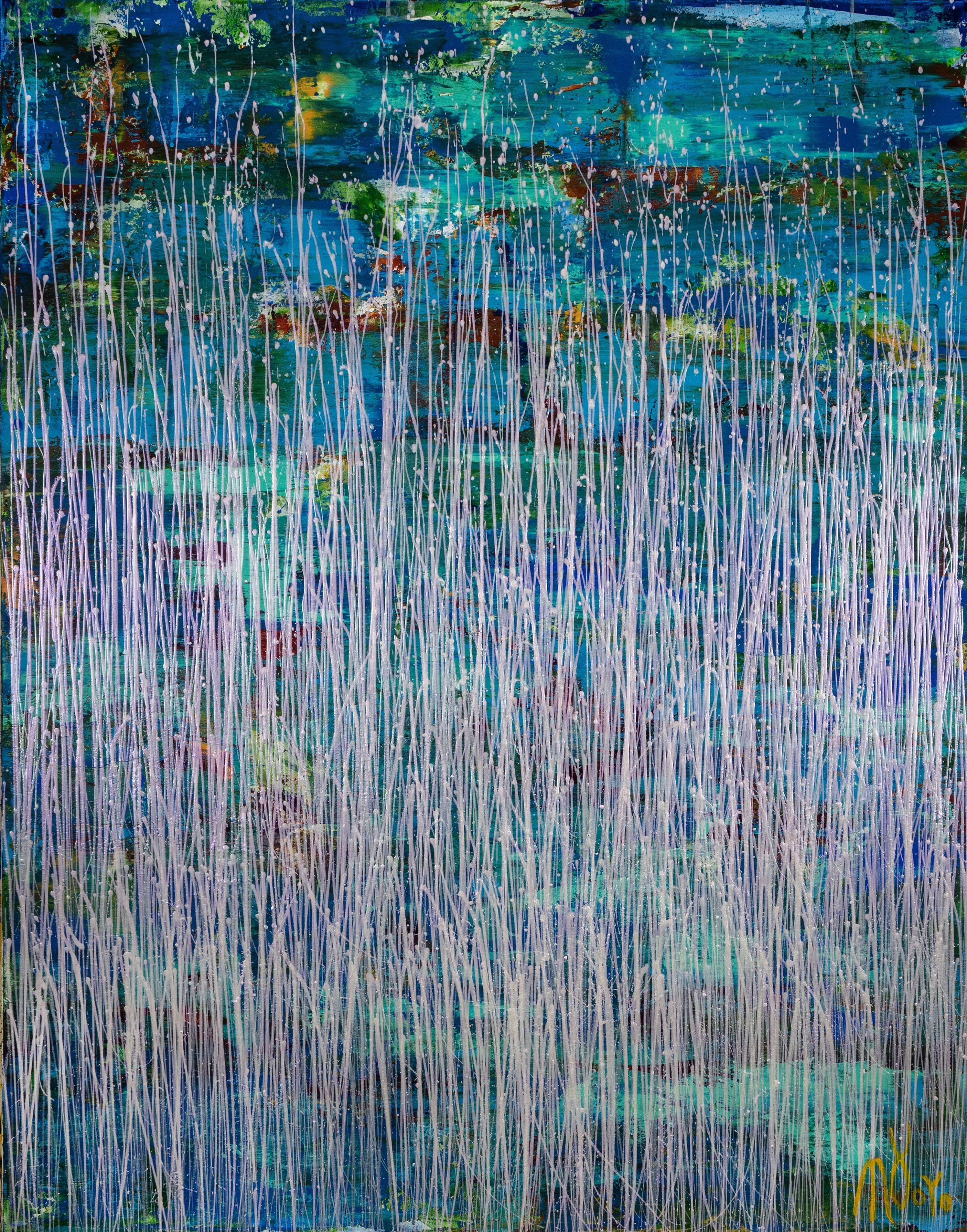 Nestor Toro, Celeste spectra (amethysts reflections) 2 Nestor Toro, Celeste spectra (amethysts reflections) 2