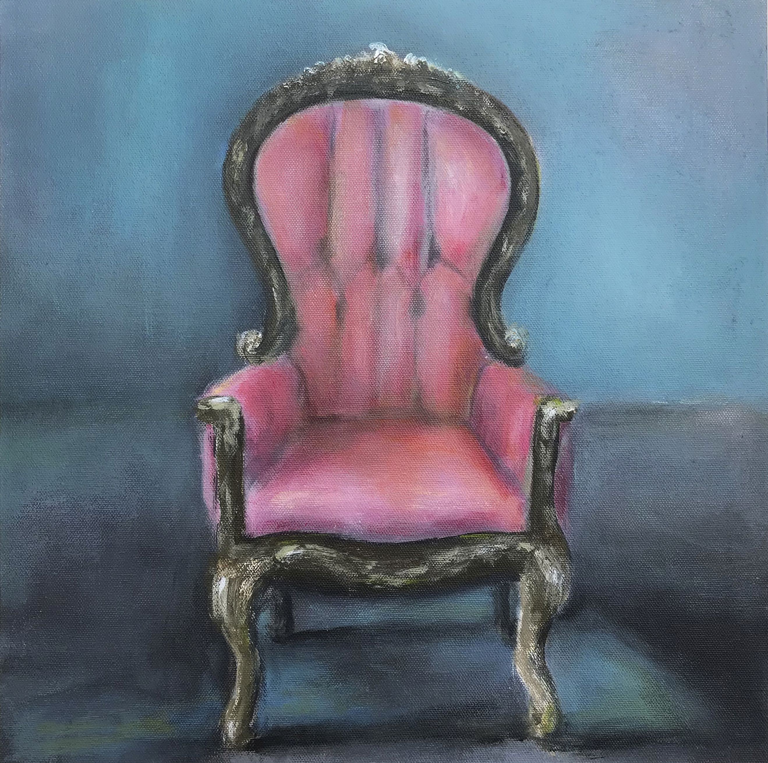 Nicole Daniah Sidonie, The Chair, Painting, Acrylic on Canvas Nicole Daniah Sidonie, The Chair, Painting, Acrylic on Canvas