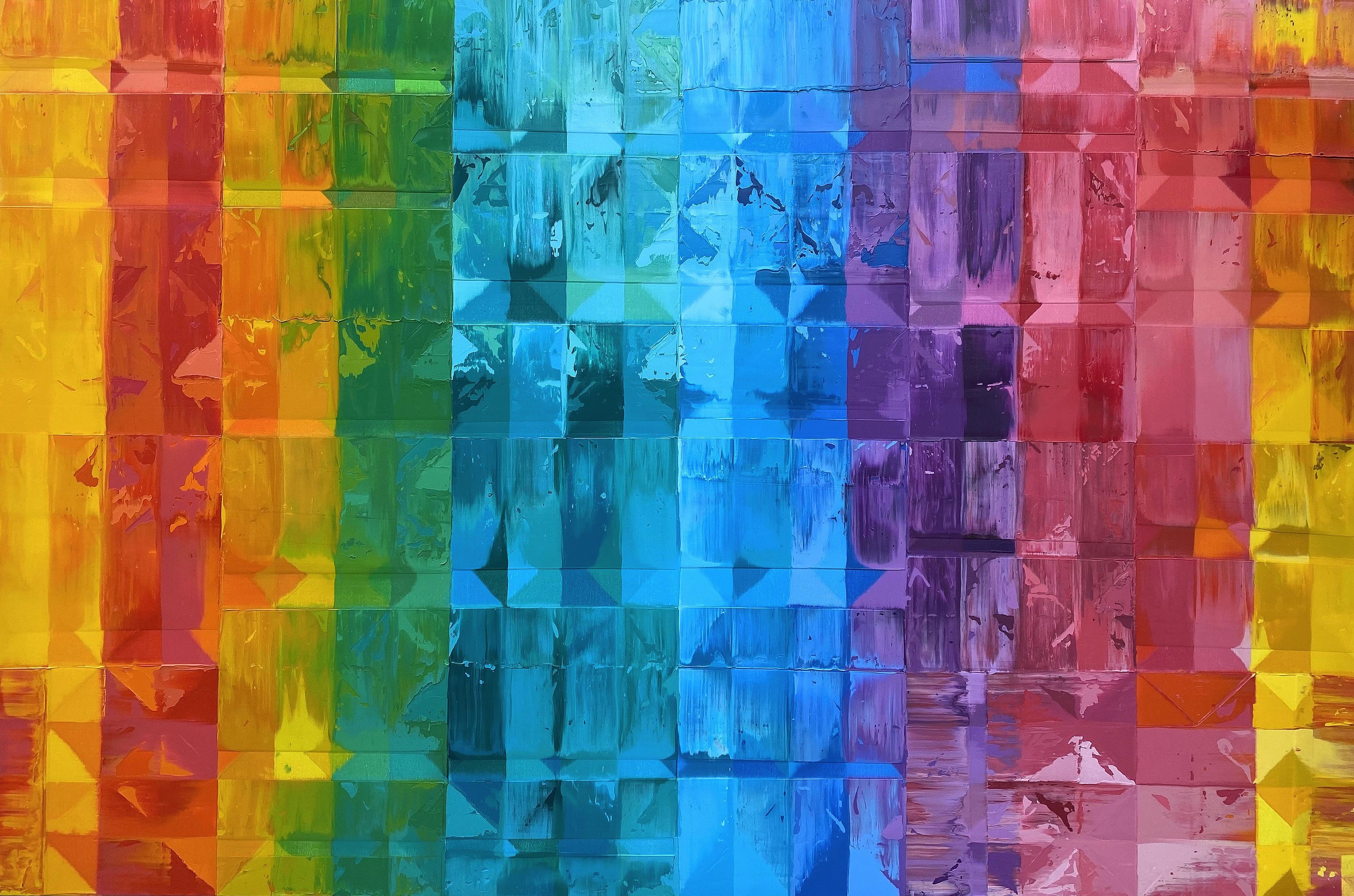 Nivas Kanhere, Abstract-180 Happy Mind Nivas Kanhere, Abstract-180 Happy Mind