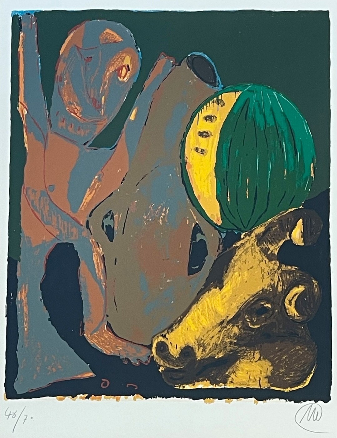 Markus Lüpertz, Composition Markus Lüpertz, Composition