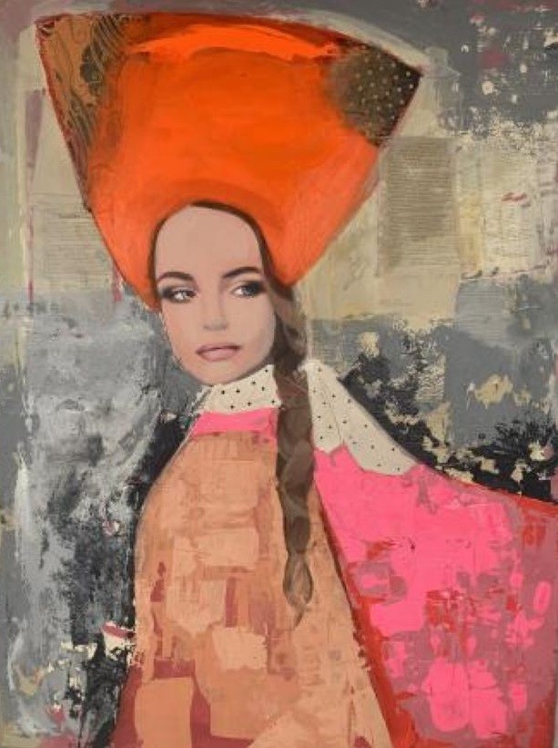 Nicolle Menegaldo, Woman in Pink Nicolle Menegaldo, Woman in Pink