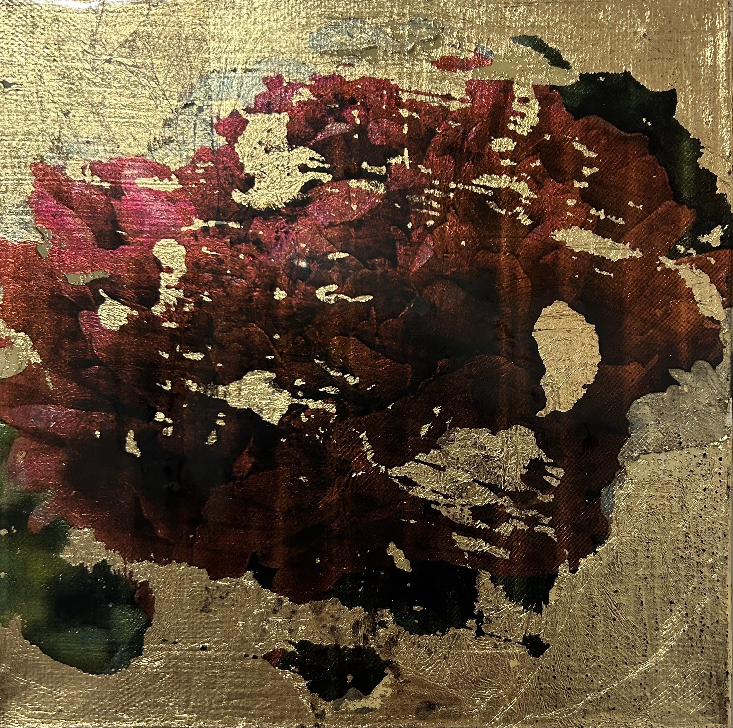 Kiran Chugani, Deep Red Flower Kiran Chugani, Deep Red Flower