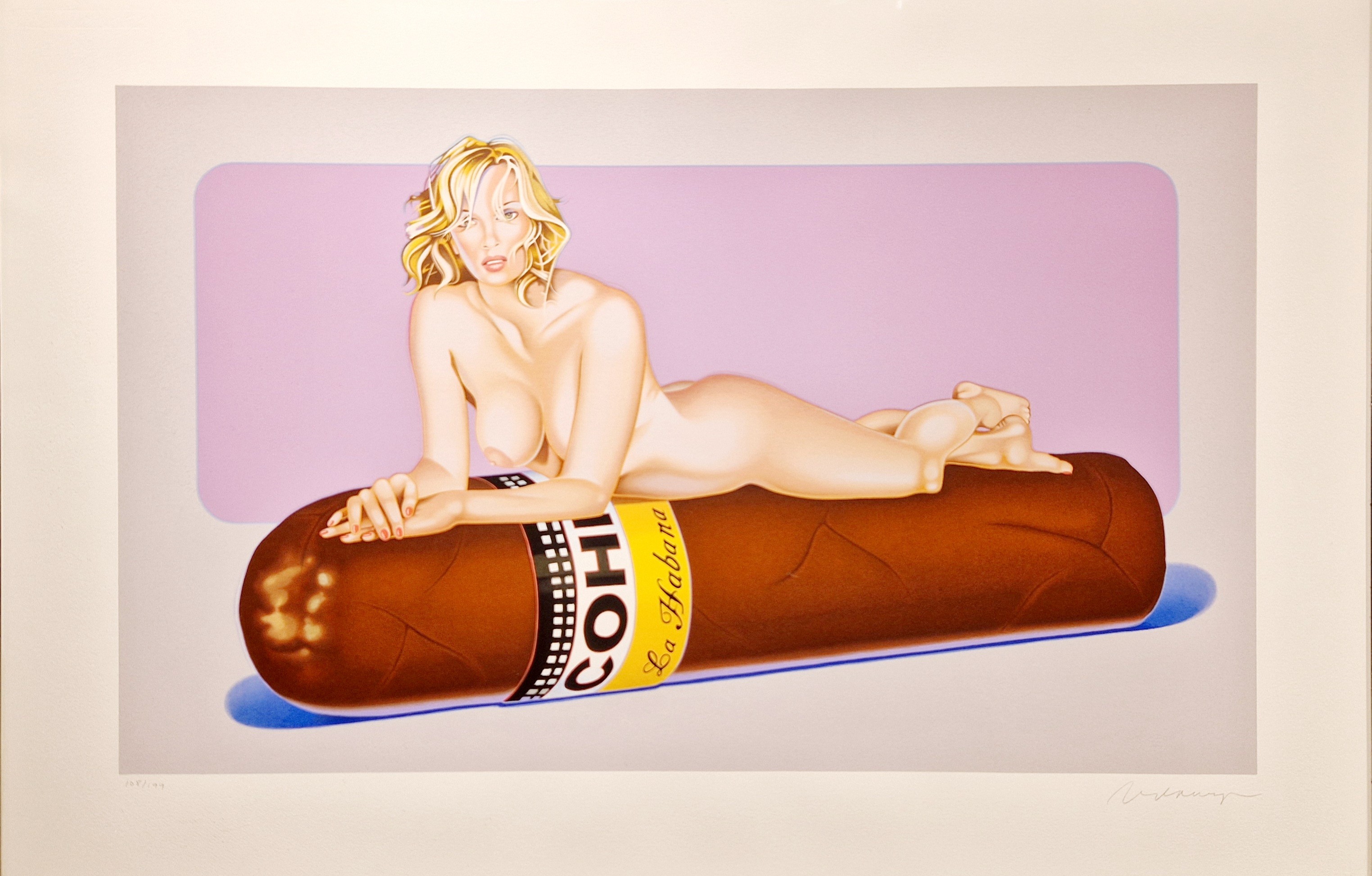 Mel Ramos, Hav-A-Havana #10 Mel Ramos, Hav-A-Havana #10
