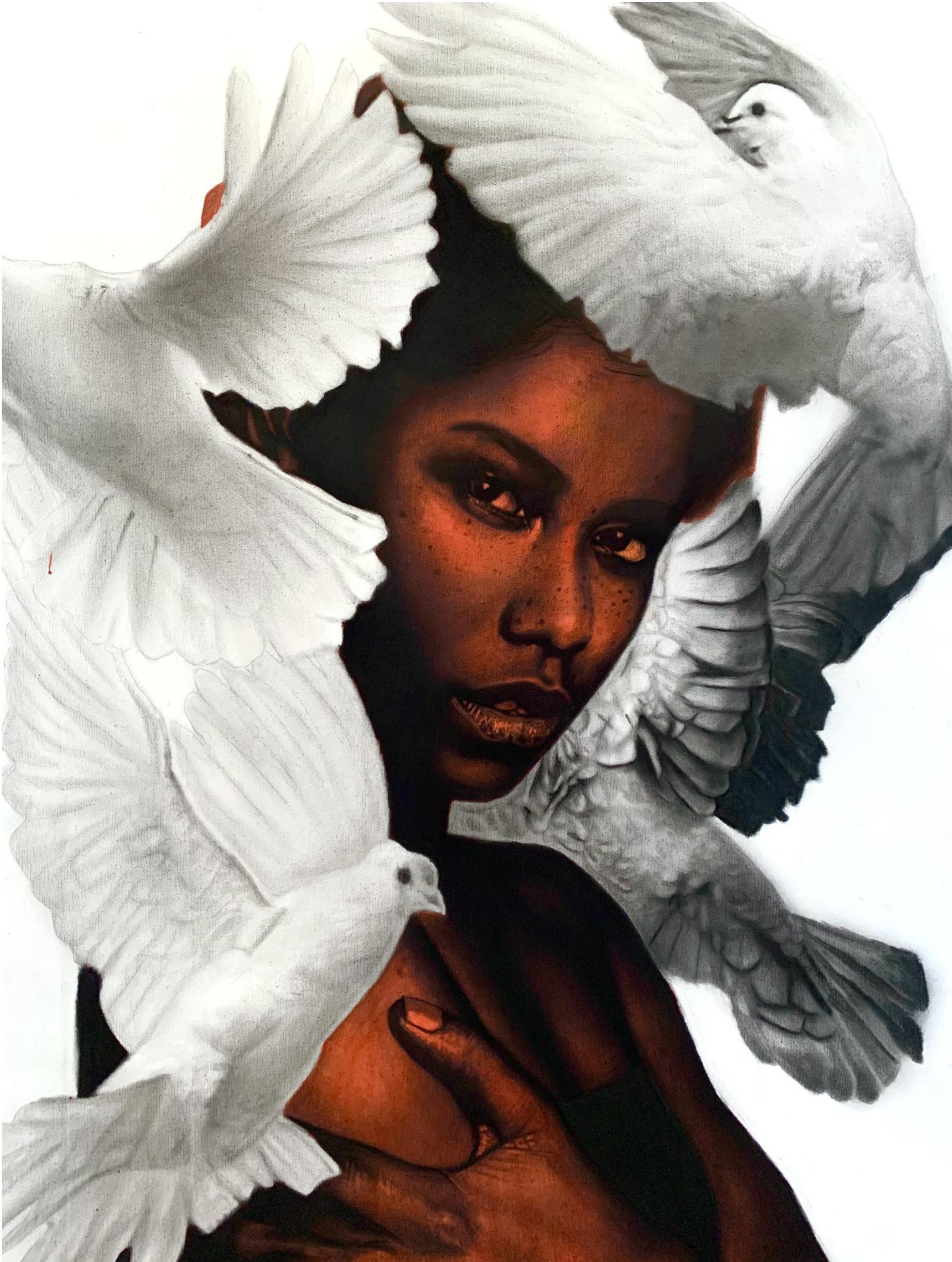 Ritchelly Oliveira, The girl in feather canyons Ritchelly Oliveira, The girl in feather canyons