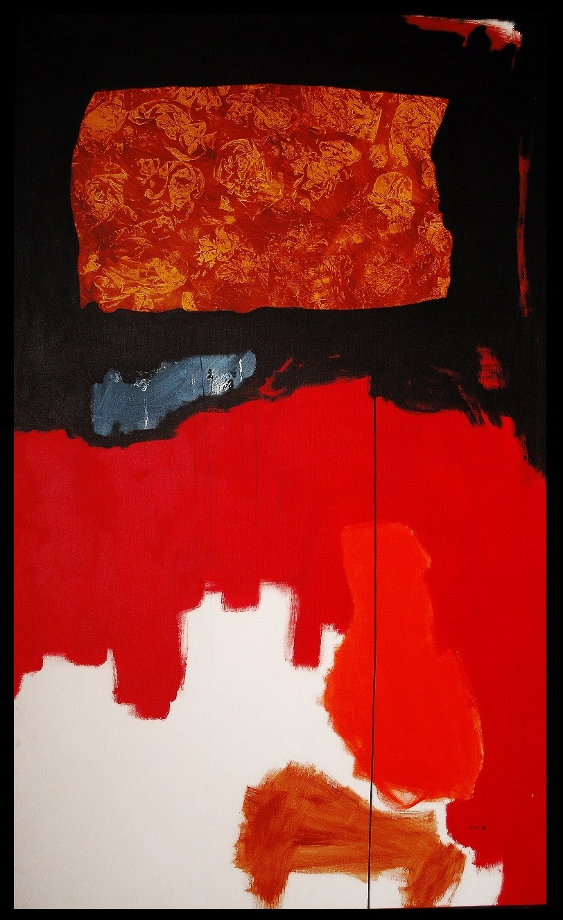 Rafael Ruz, Abstract in reds Rafael Ruz, Abstract in reds