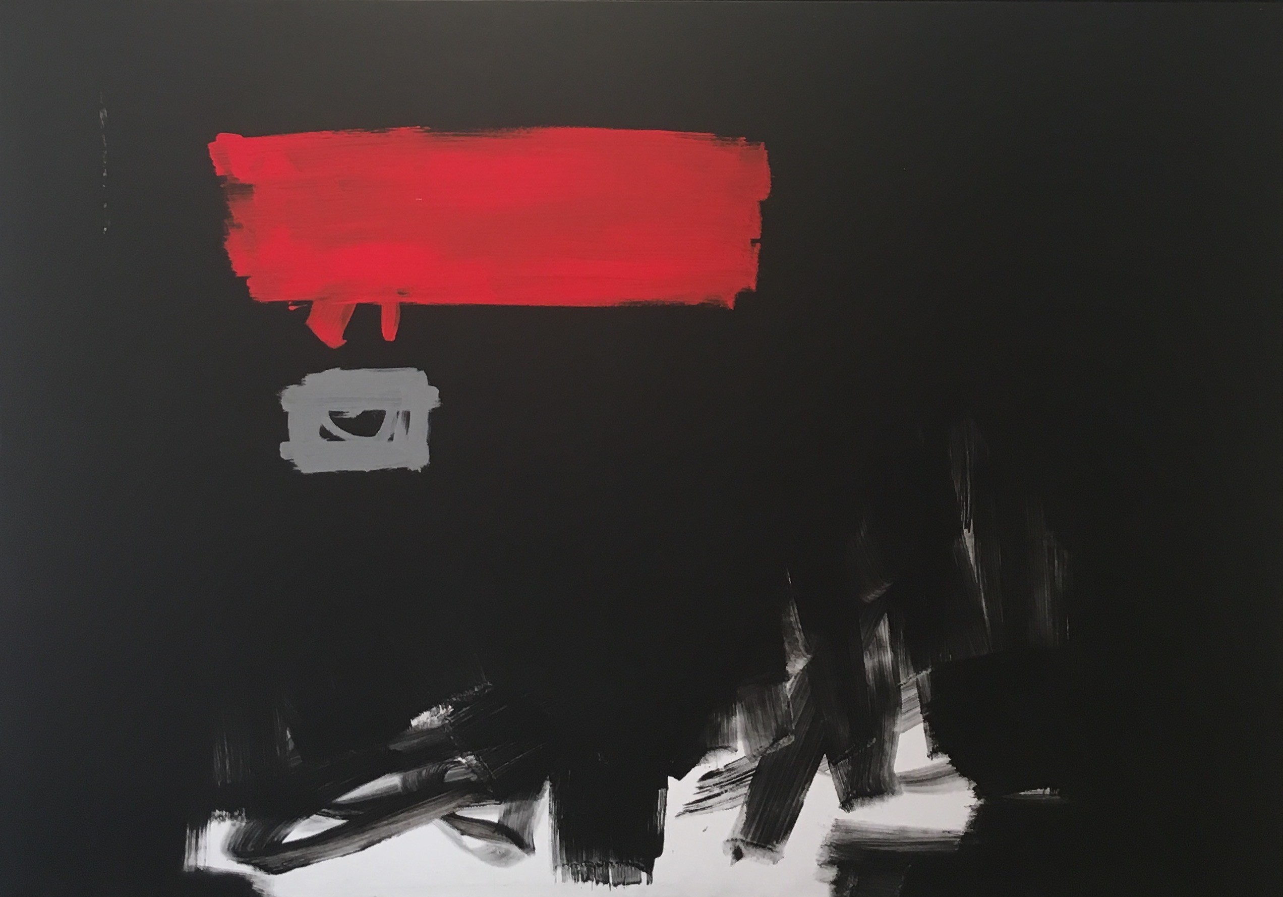 Rafael Ruz, Abstract in black Rafael Ruz, Abstract in black