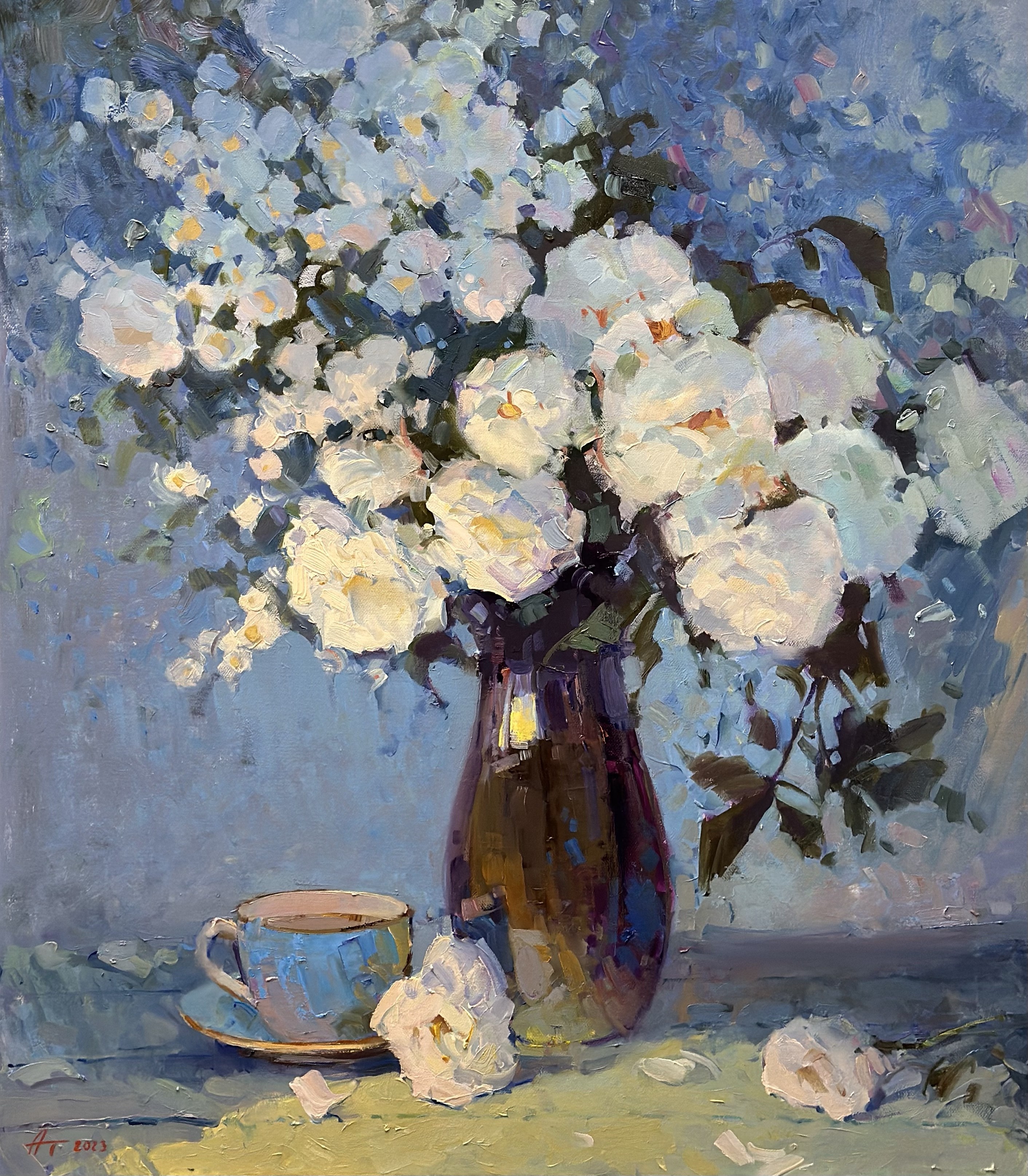 Andrei Belaichuk, Roses and Jasmine Tea Andrei Belaichuk, Roses and Jasmine Tea