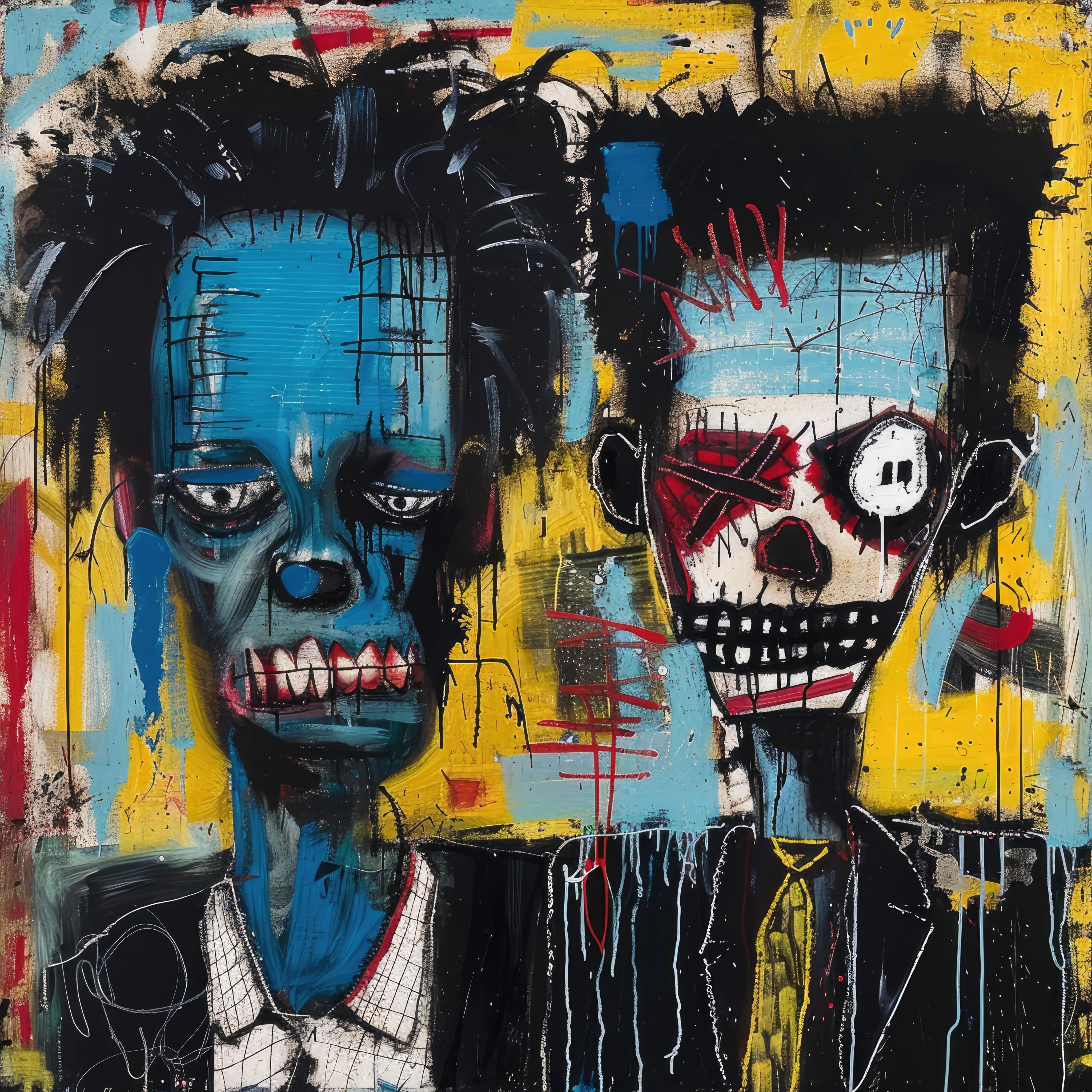 Noah Goldberg, American Gothic by Basquiat Noah Goldberg, American Gothic by Basquiat