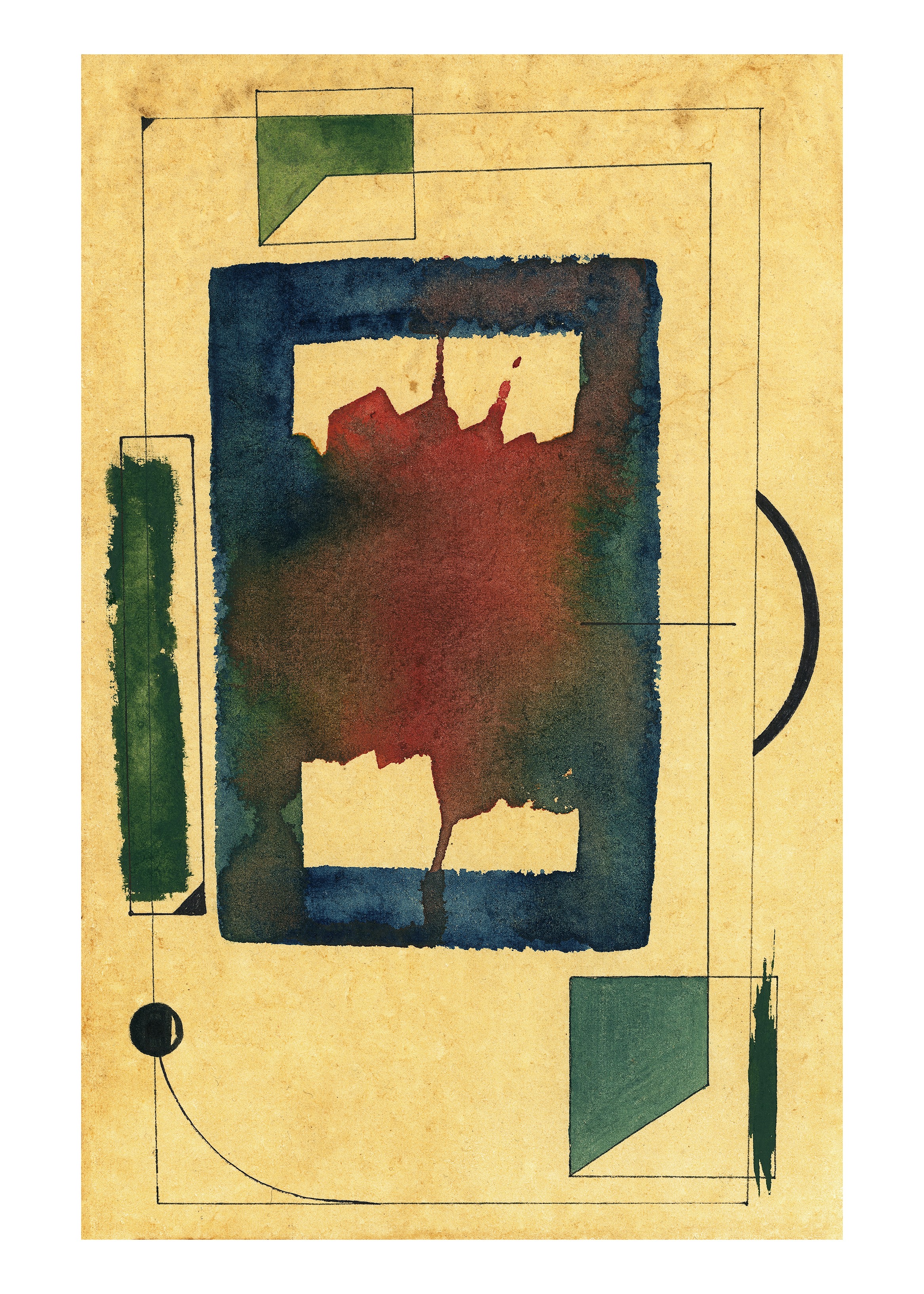 Fred Borghesi, Abstract Study #22 Fred Borghesi, Abstract Study #22