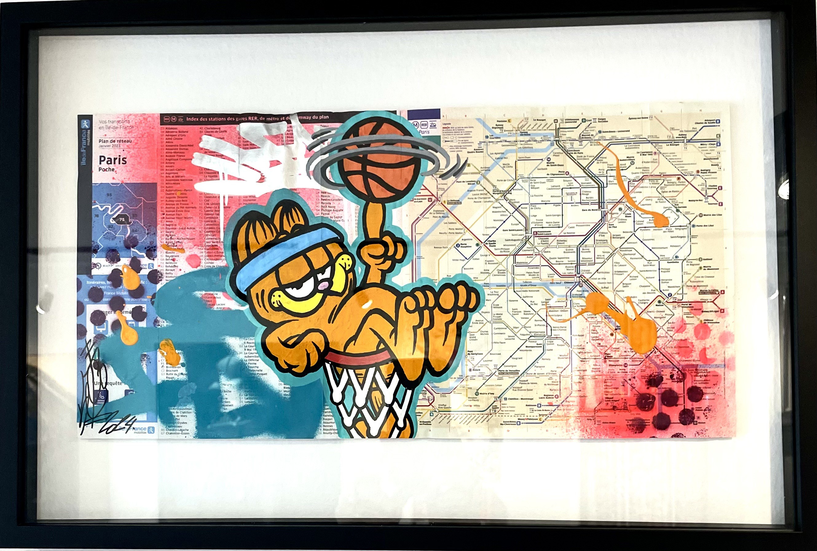 Fat, Plan de métro Garfield Fat, Plan de métro Garfield