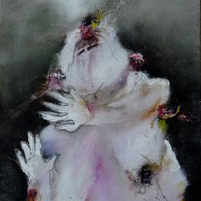 Painting, La trouille au ventre, Denis Blondel