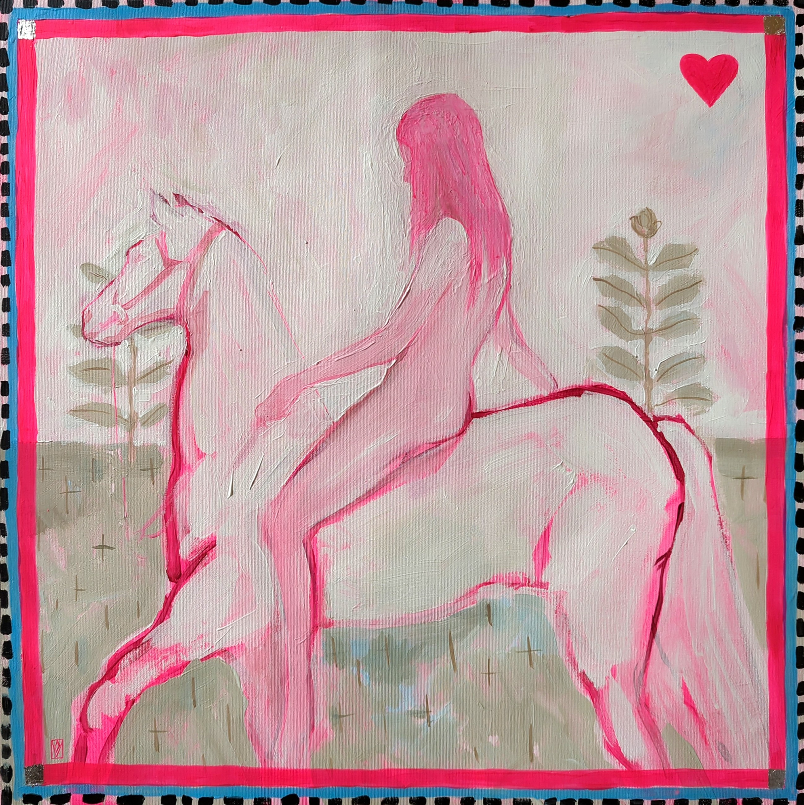 Olha Vlasova, Horsewoman, Spring serie Olha Vlasova, Horsewoman, Spring serie