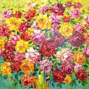 Painting, Bright bouquet of flowers 2., Iryna Kastsova
