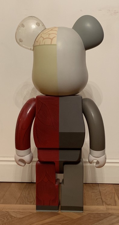 KAWS フィギュア BLACK + BROWN + RED ▷ Kaws bearbrick Dissected Companion Brown/Red 1000% by