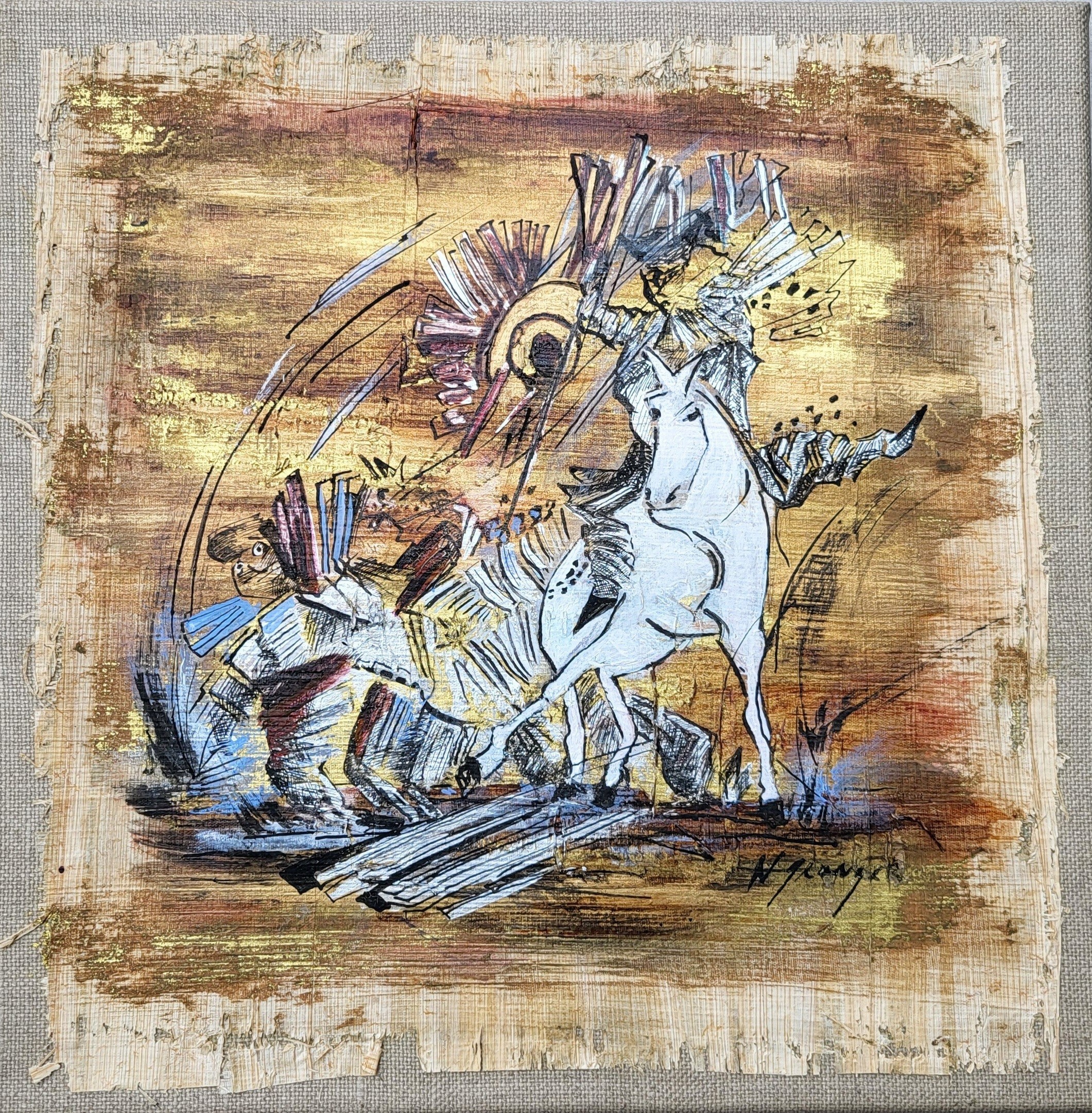 Noël Granger, Le cheval Blanc ! Noël Granger, Le cheval Blanc !