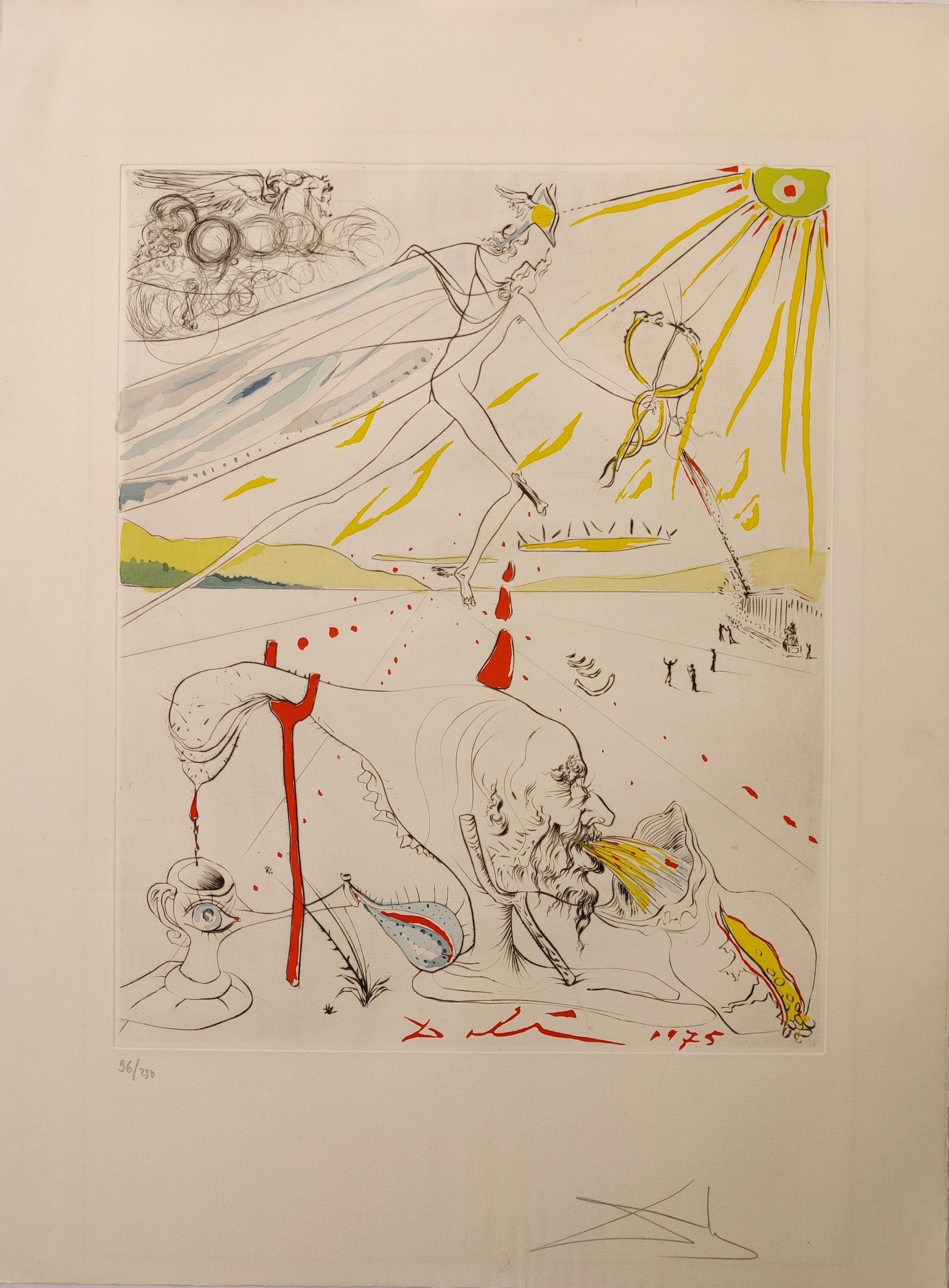 Salvador Dali, L'Alchimiste (The Alchemist) Salvador Dali, L'Alchimiste (The Alchemist)