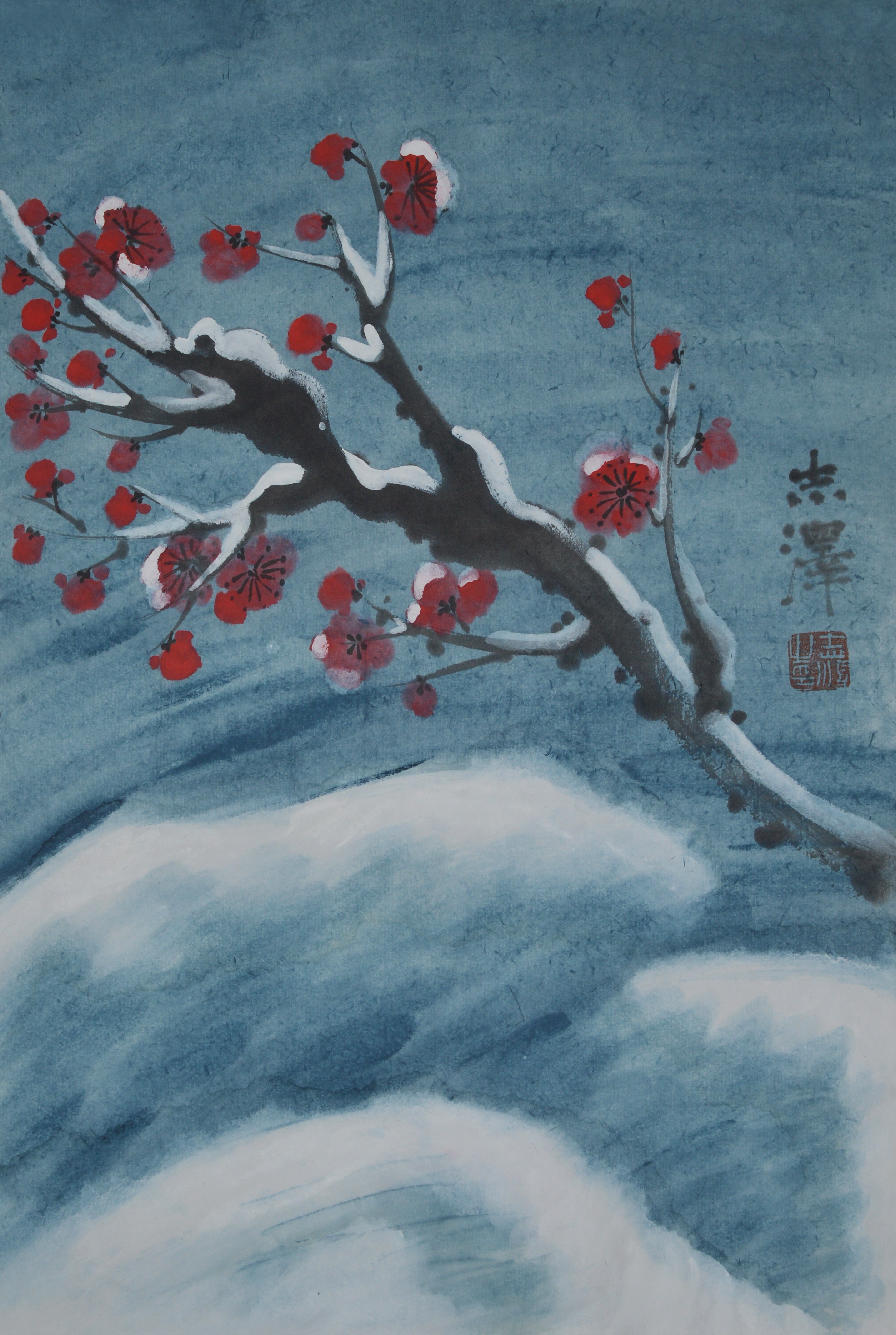Zhize Lv, Plum In Winter Zhize Lv, Plum In Winter