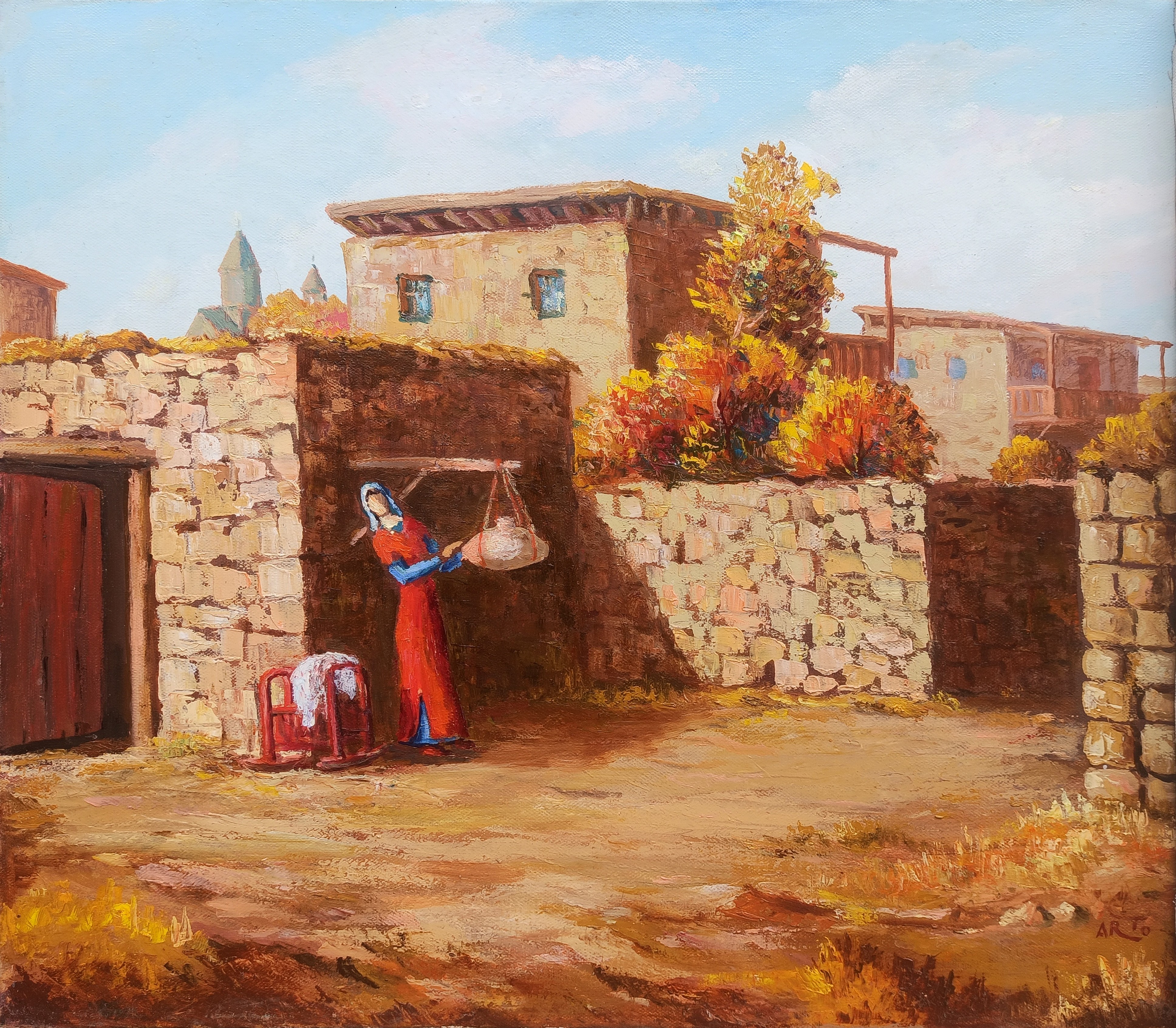 Hayk Miqayelyan, Rural landscape Hayk Miqayelyan, Rural landscape