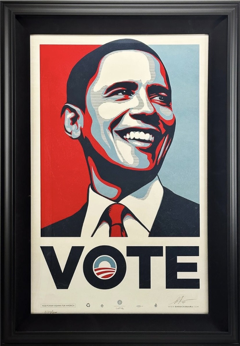 Shepard Fairey (Obey), Vote Shepard Fairey (Obey), Vote