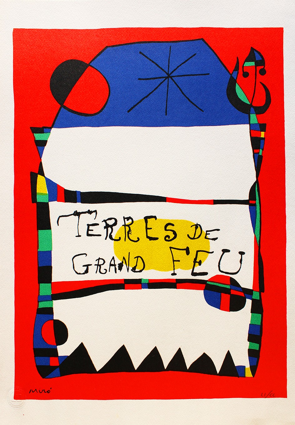 Joan Miró, Terre de grand feu Joan Miró, Terre de grand feu