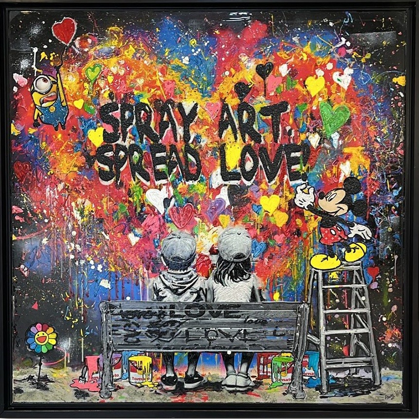 Haim Zanzouri, Spray Art, Spread Love! Haim Zanzouri, Spray Art, Spread Love!