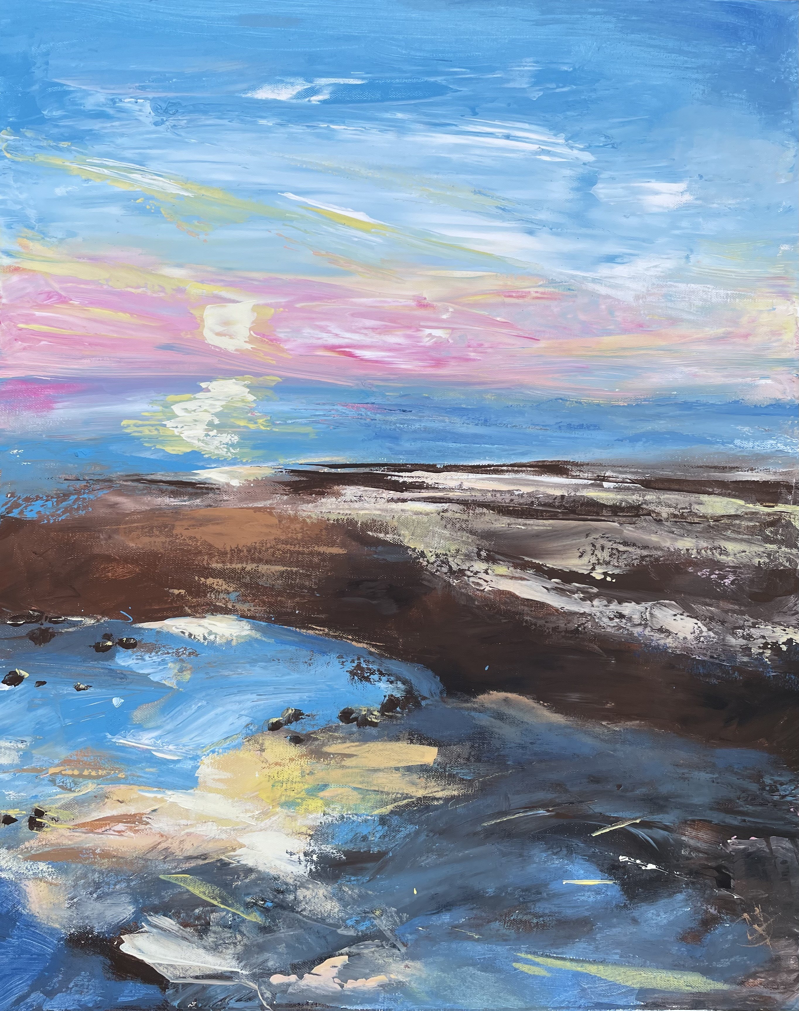 Mariam Qureshi, Lights of Pink Dusk Mariam Qureshi, Lights of Pink Dusk