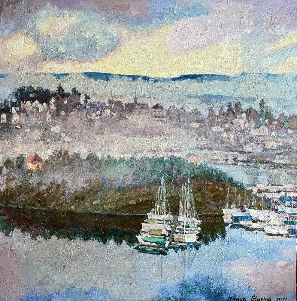 Nadezda Stupina, Fog over Ormøya Nadezda Stupina, Fog over Ormøya