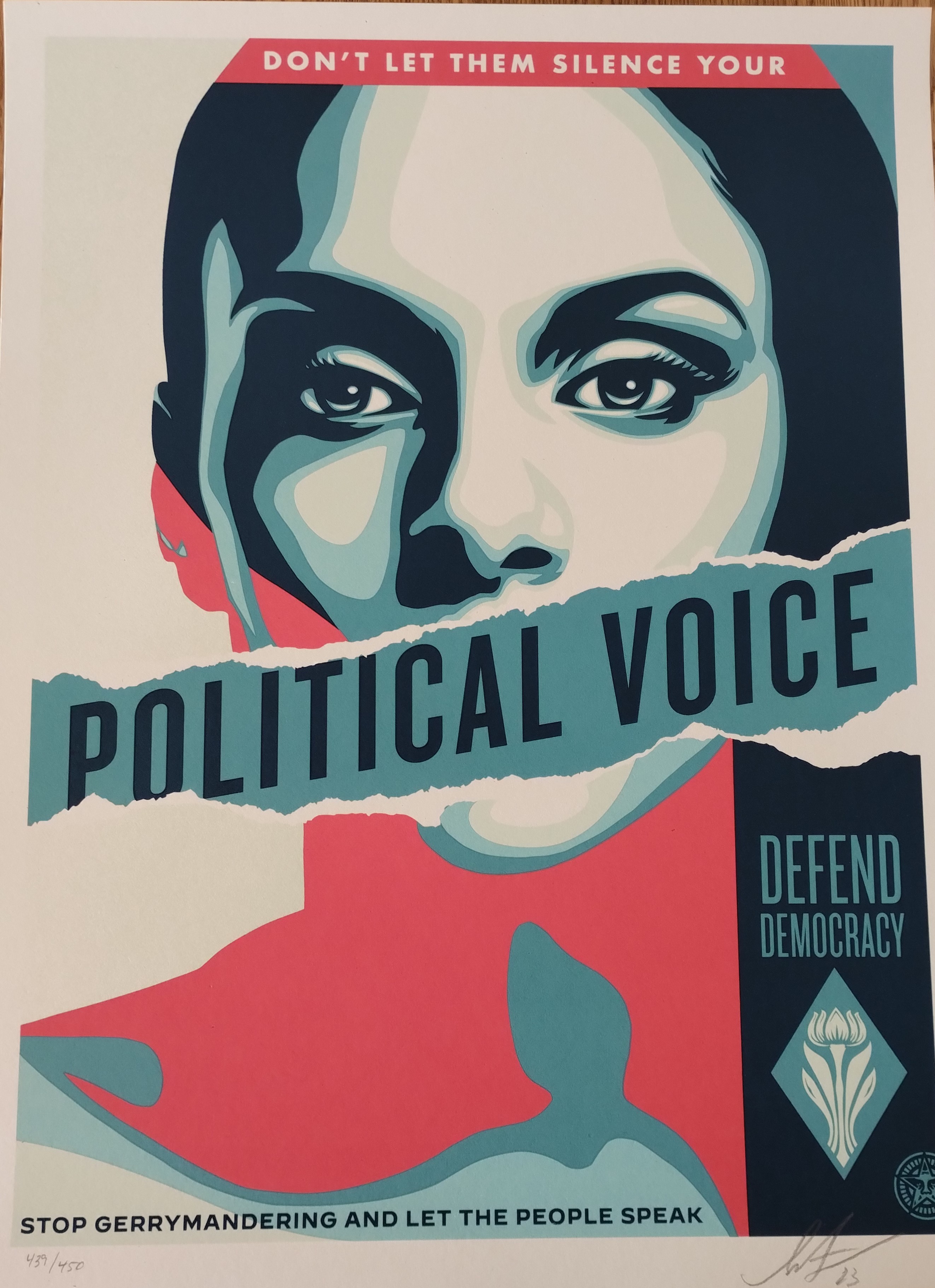 Shepard Fairey (Obey), Political Voice Shepard Fairey (Obey), Political Voice