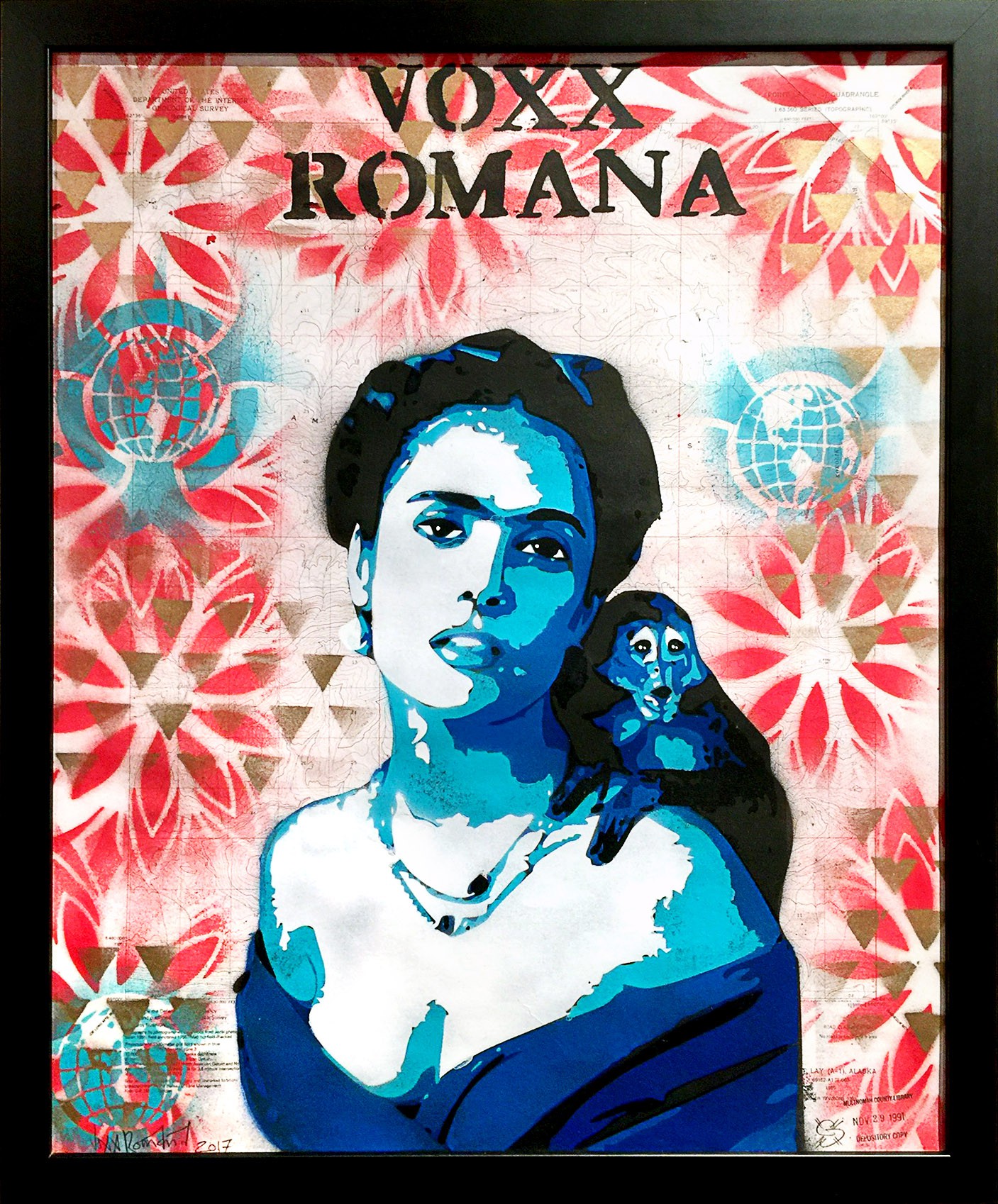 Voxx Romana, Frida Kahlo in Blue - Alaska Voxx Romana, Frida Kahlo in Blue - Alaska