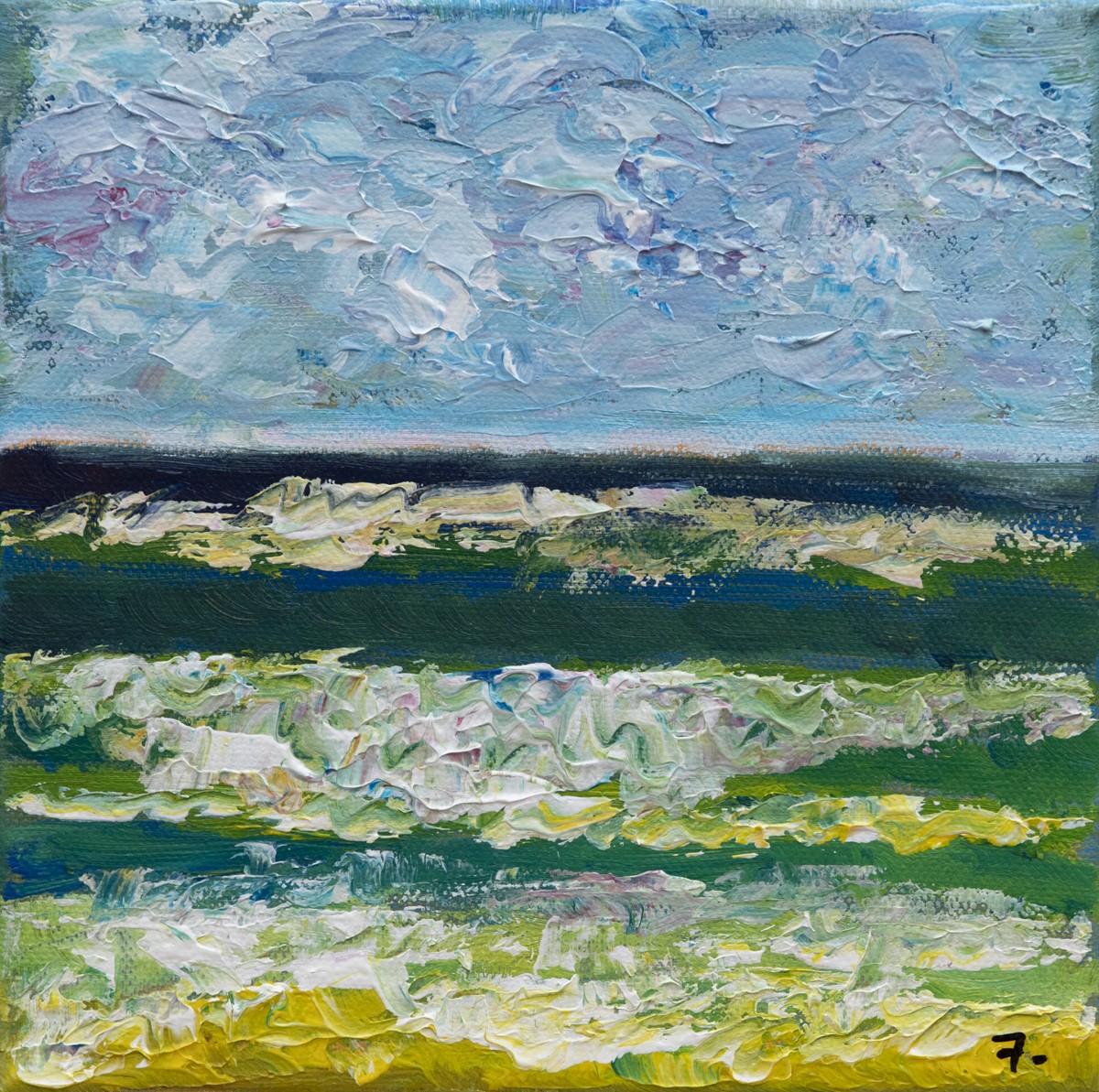 Michel Jamet, Étude de vagues – Lacanau Michel Jamet, Étude de vagues – Lacanau