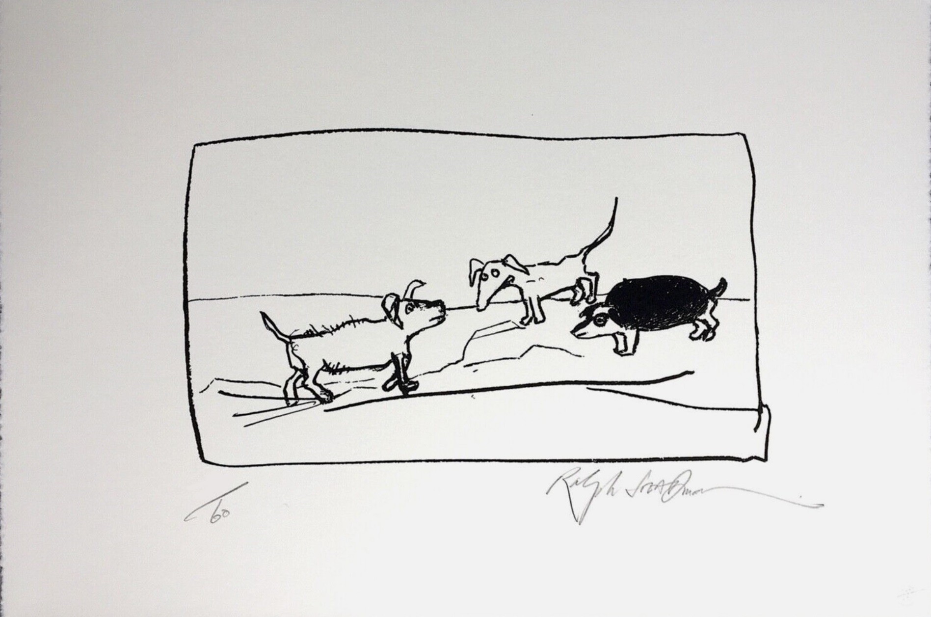 Ralph Steadman, Karl, Sadie & Bicker Ralph Steadman, Karl, Sadie & Bicker
