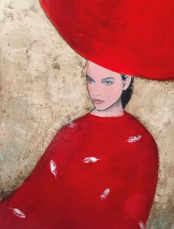 Nicolle Menegaldo, Woman in Red Nicolle Menegaldo, Woman in Red