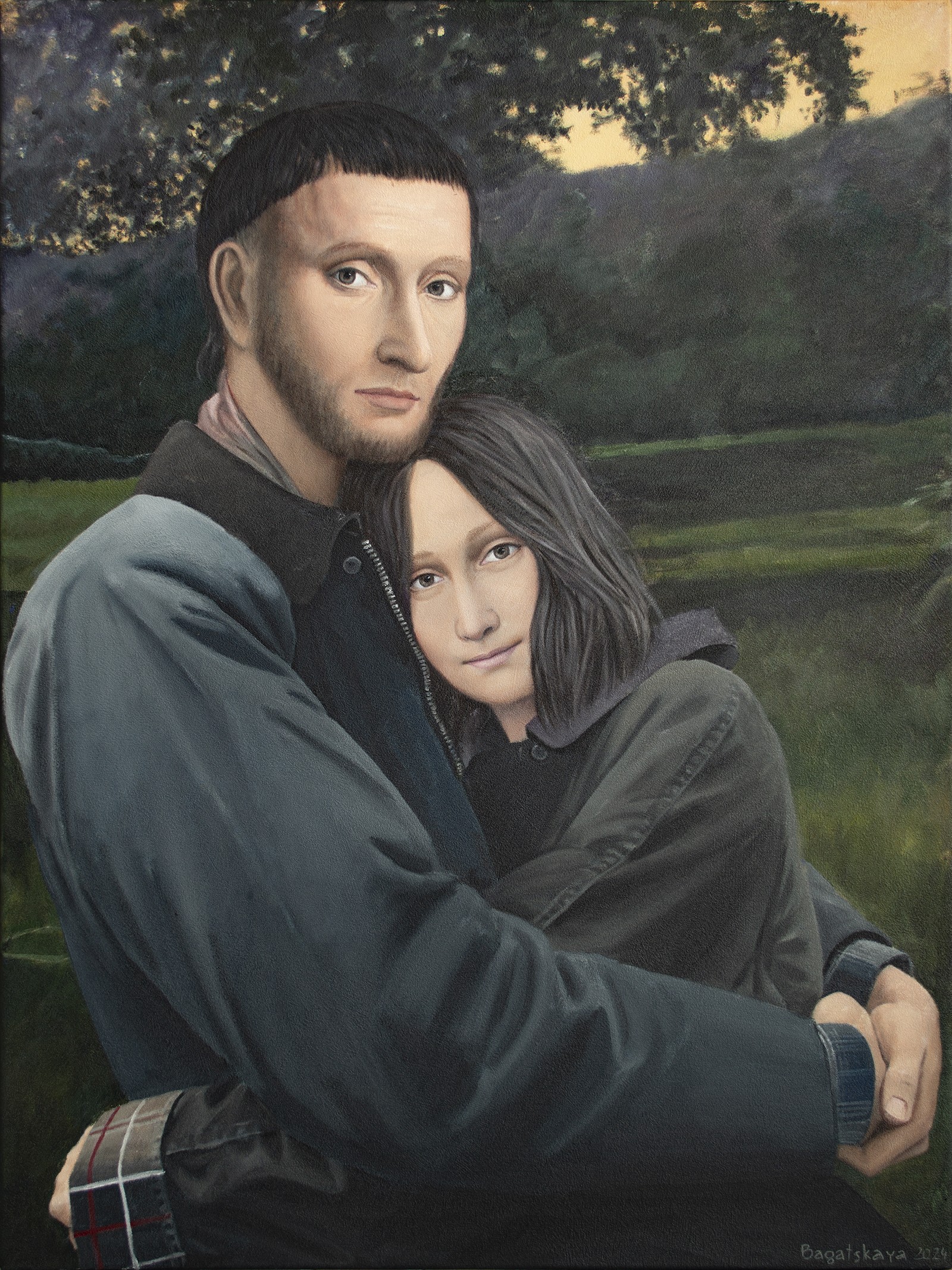 Nataliya Bagatskaya, Contemporary portrait Together Nataliya Bagatskaya, Contemporary portrait Together