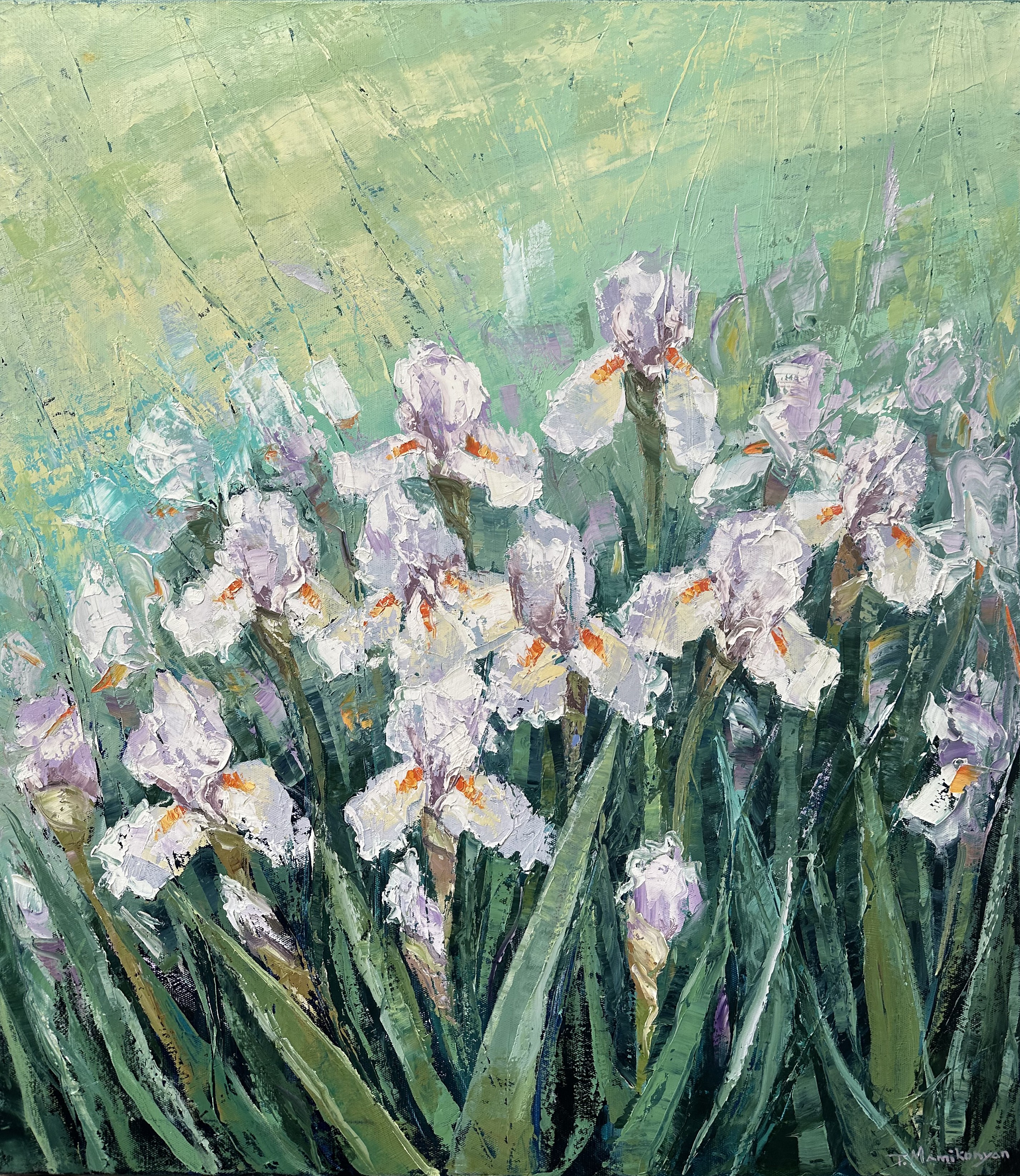 Tigran Mamikonyan, Irises 1 Tigran Mamikonyan, Irises 1