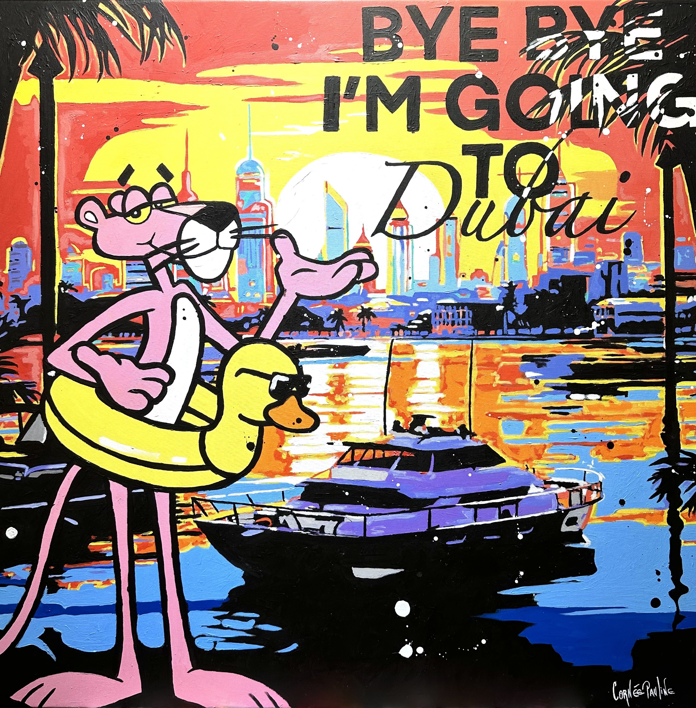 Pauline Cornee, Pink Panther in Dubaï Pauline Cornee, Pink Panther in Dubaï