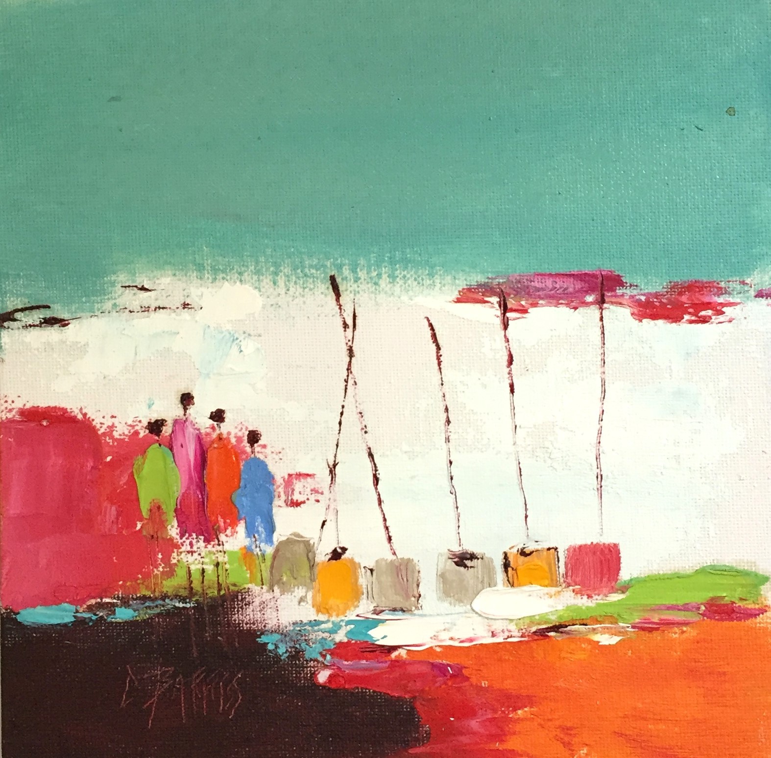 Christine Barrès, Paysage Marin 14 Christine Barrès, Paysage Marin 14