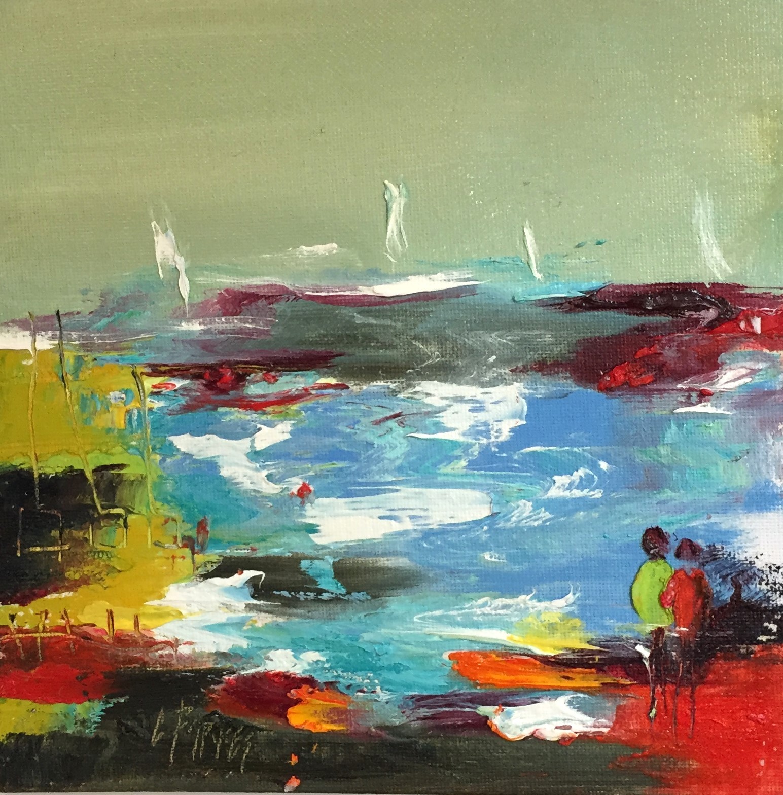 Christine Barrès, Paysage Marin 12 Christine Barrès, Paysage Marin 12