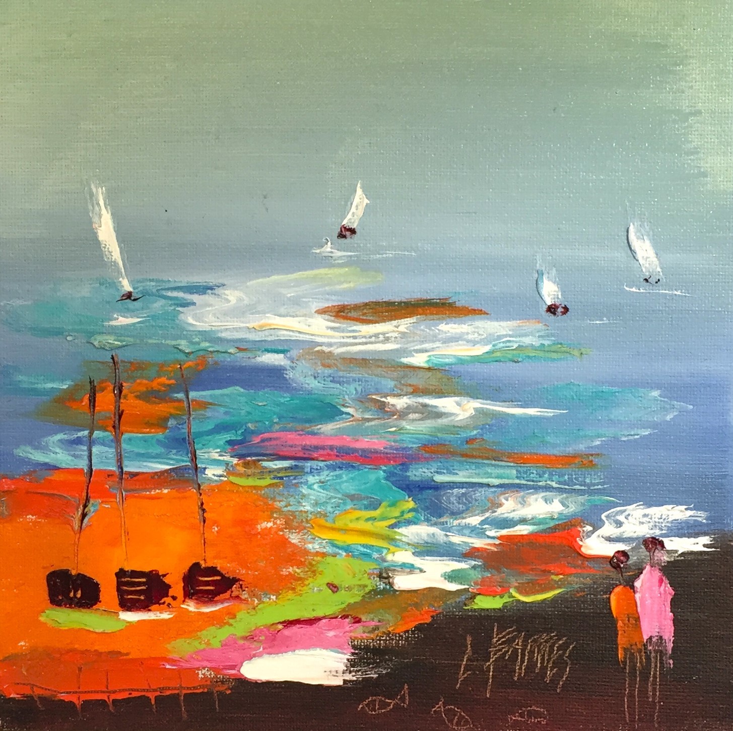 Christine Barrès, Paysage Marin 11 Christine Barrès, Paysage Marin 11