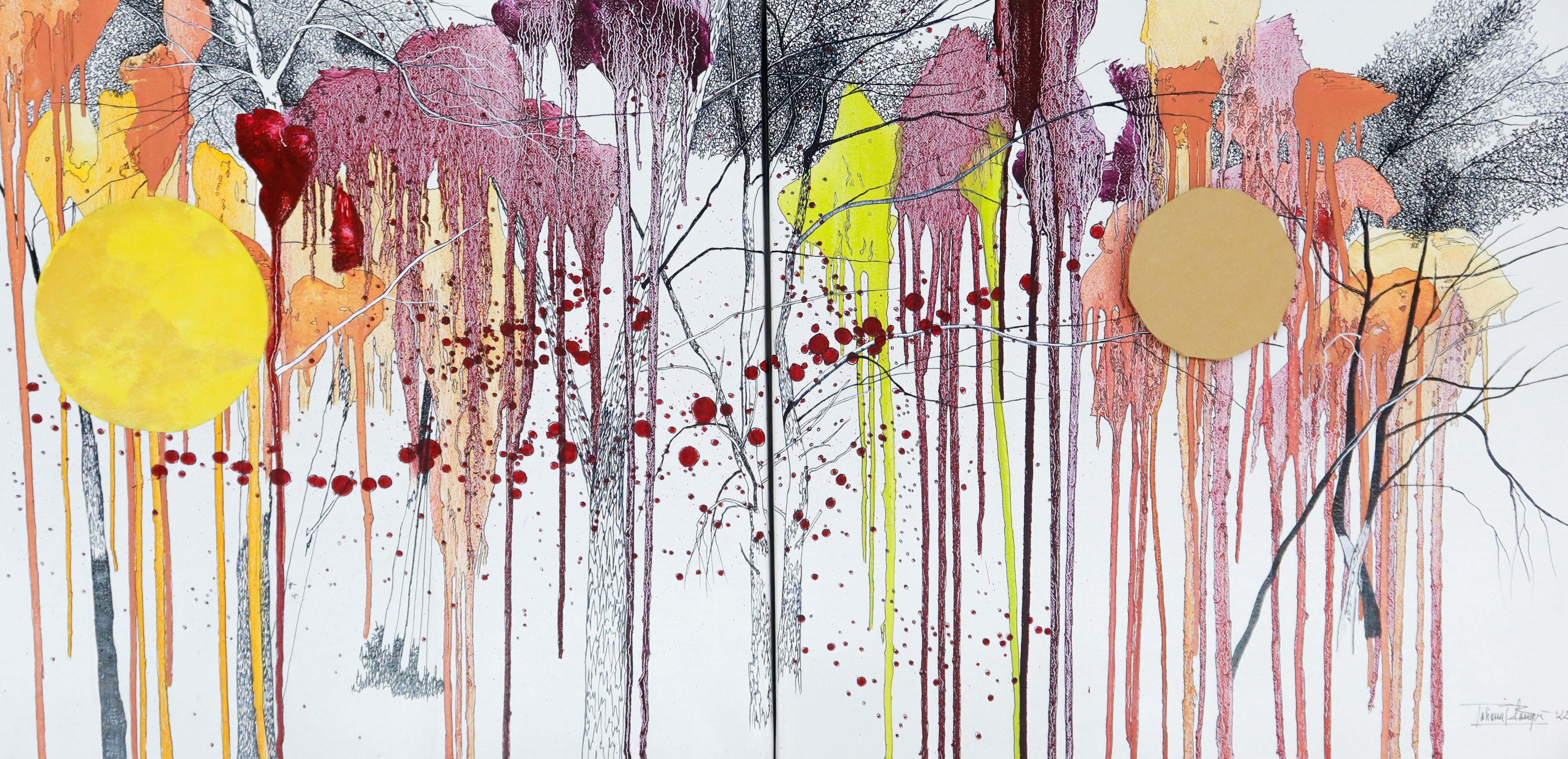 Tatiana Blanqué, Conexions lunars que venen de rapsodia en colors Tatiana Blanqué, Conexions lunars que venen de rapsodia en colors