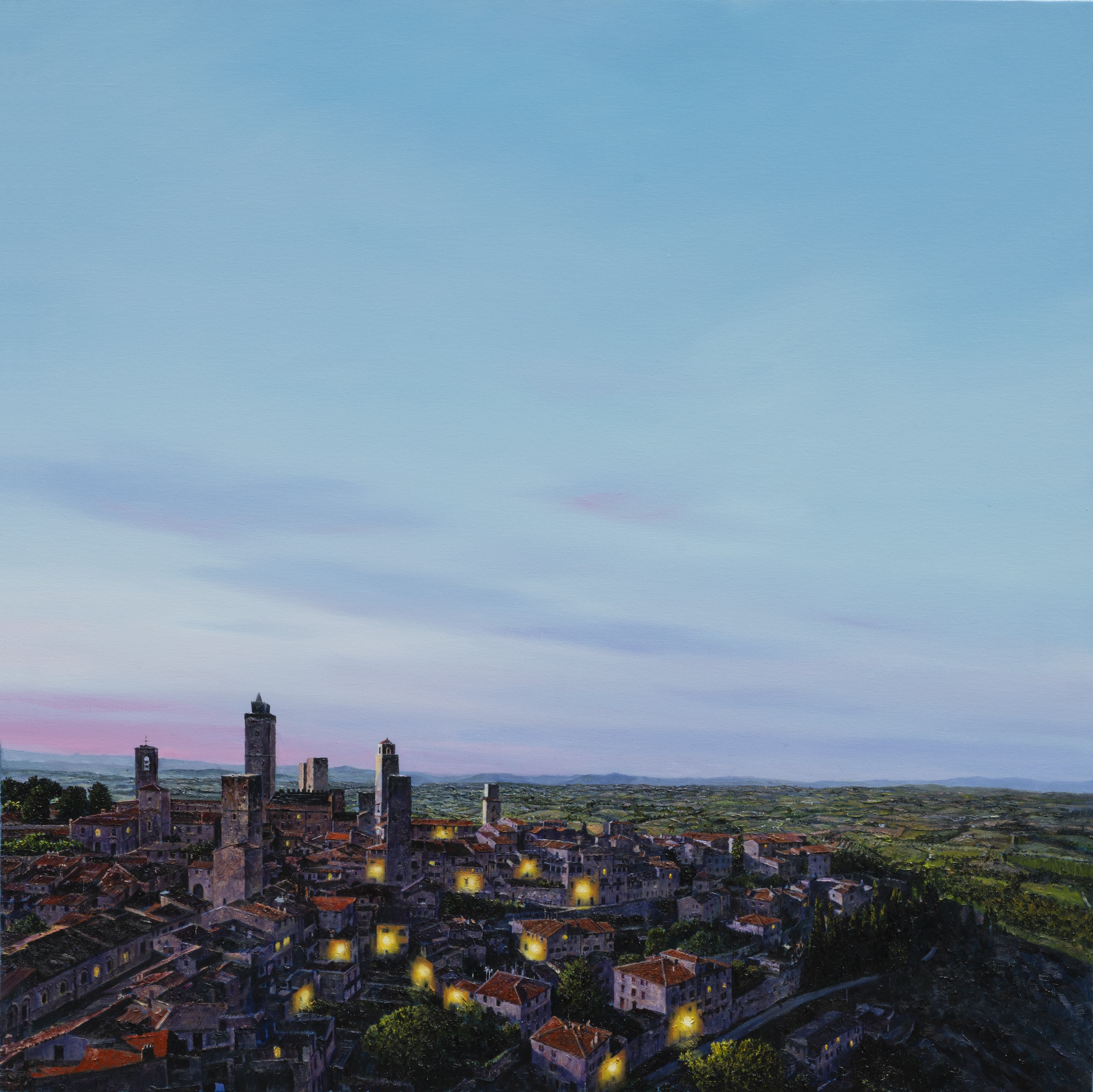 Ahn Sung Kyu, Tuscany at Dawn Ahn Sung Kyu, Tuscany at Dawn