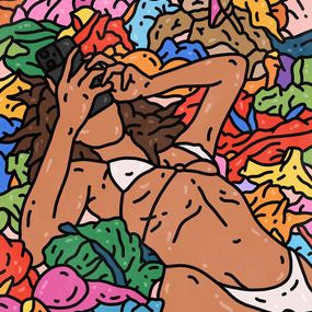 Peinture, Dirty Laundry, Chance Cooper
