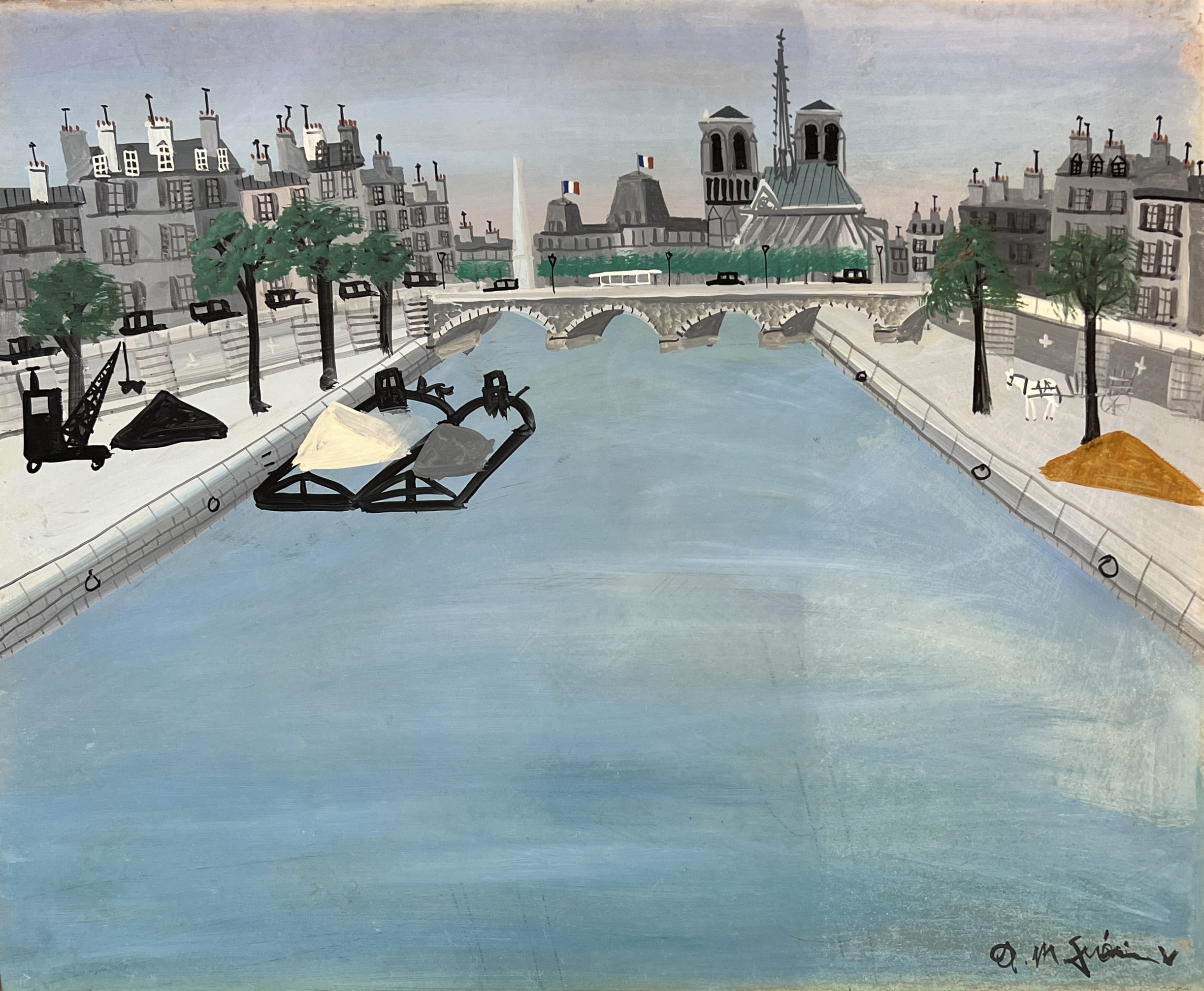 Armand Marie Guérin, Tas de sable jaune, Paris Armand Marie Guérin, Tas de sable jaune, Paris