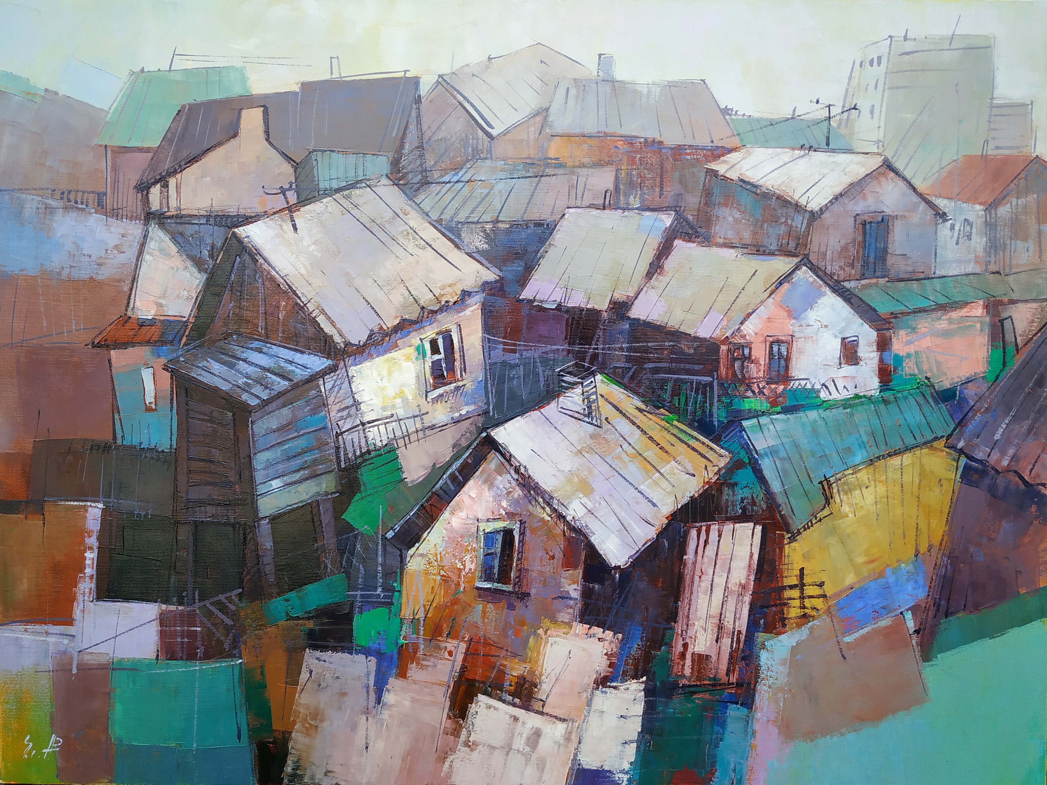 Narek Qochunc, Intersecting Eaves Narek Qochunc, Intersecting Eaves