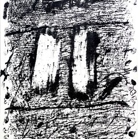 Print, El circulo de piedra, Antoni Tapies