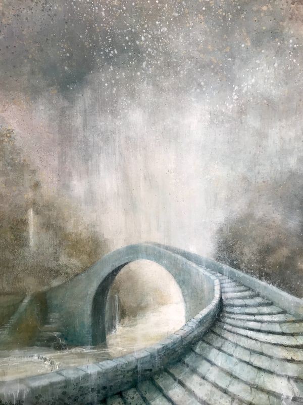 Maylis Bourdet, Pont bleu Maylis Bourdet, Pont bleu