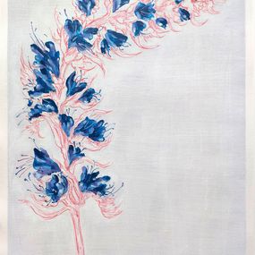 Pintura, Blue Wildflower, Tanya Sviatlichnaya