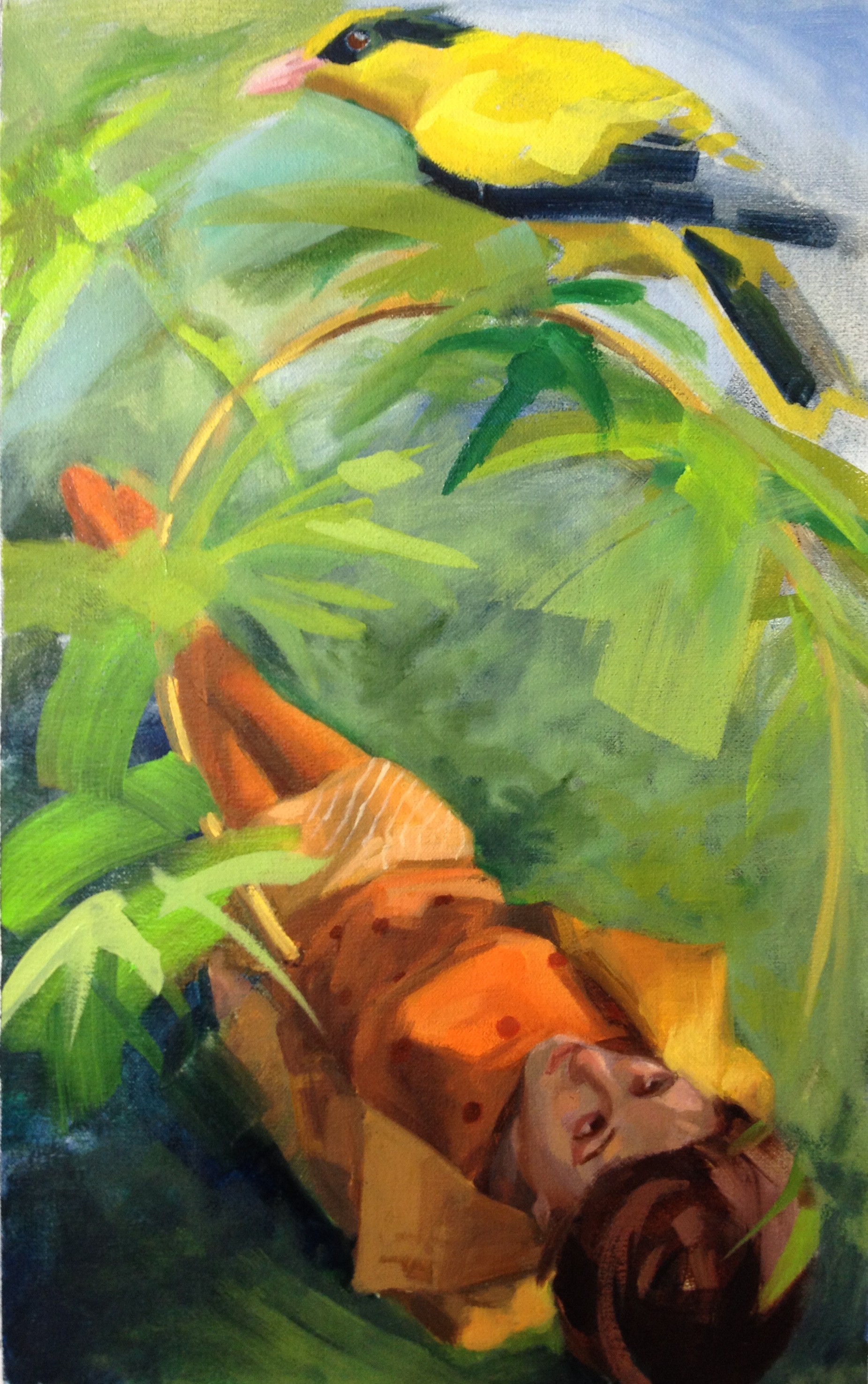 Patricia Dubois, L'Oiseau Damoclès (Étude) Patricia Dubois, L'Oiseau Damoclès (Étude)